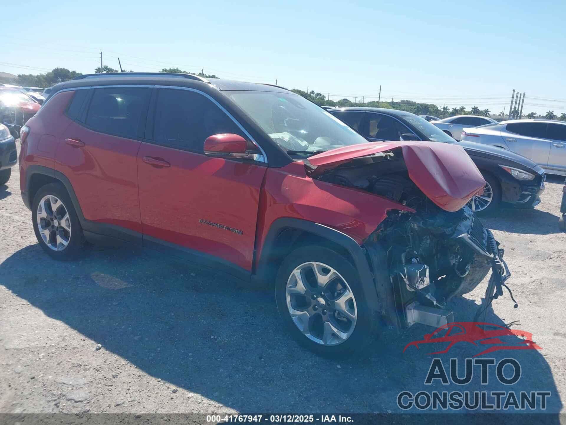 JEEP COMPASS 2021 - 3C4NJCCB0MT577265