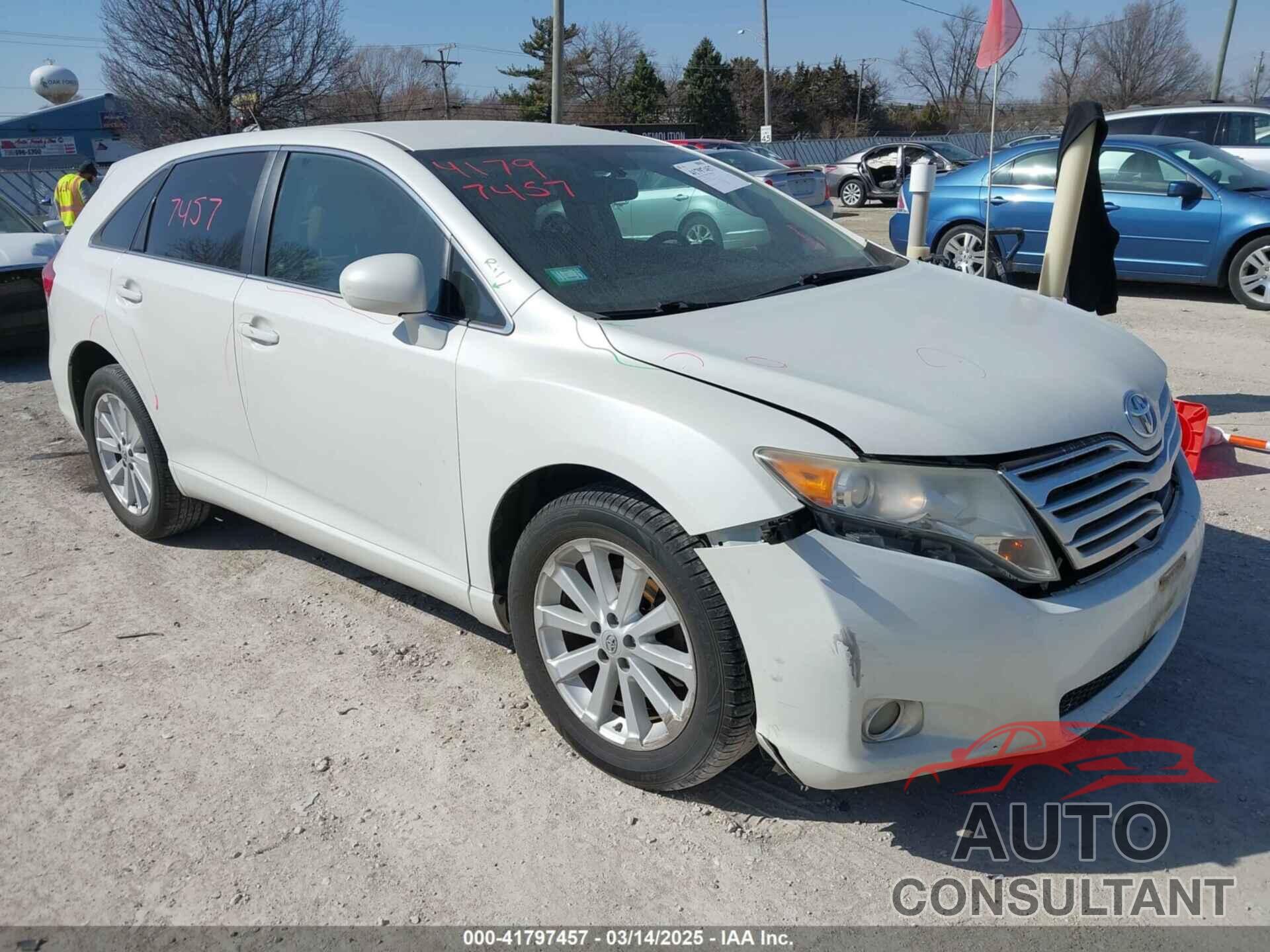 TOYOTA VENZA 2012 - 4T3BA3BB9CU033987