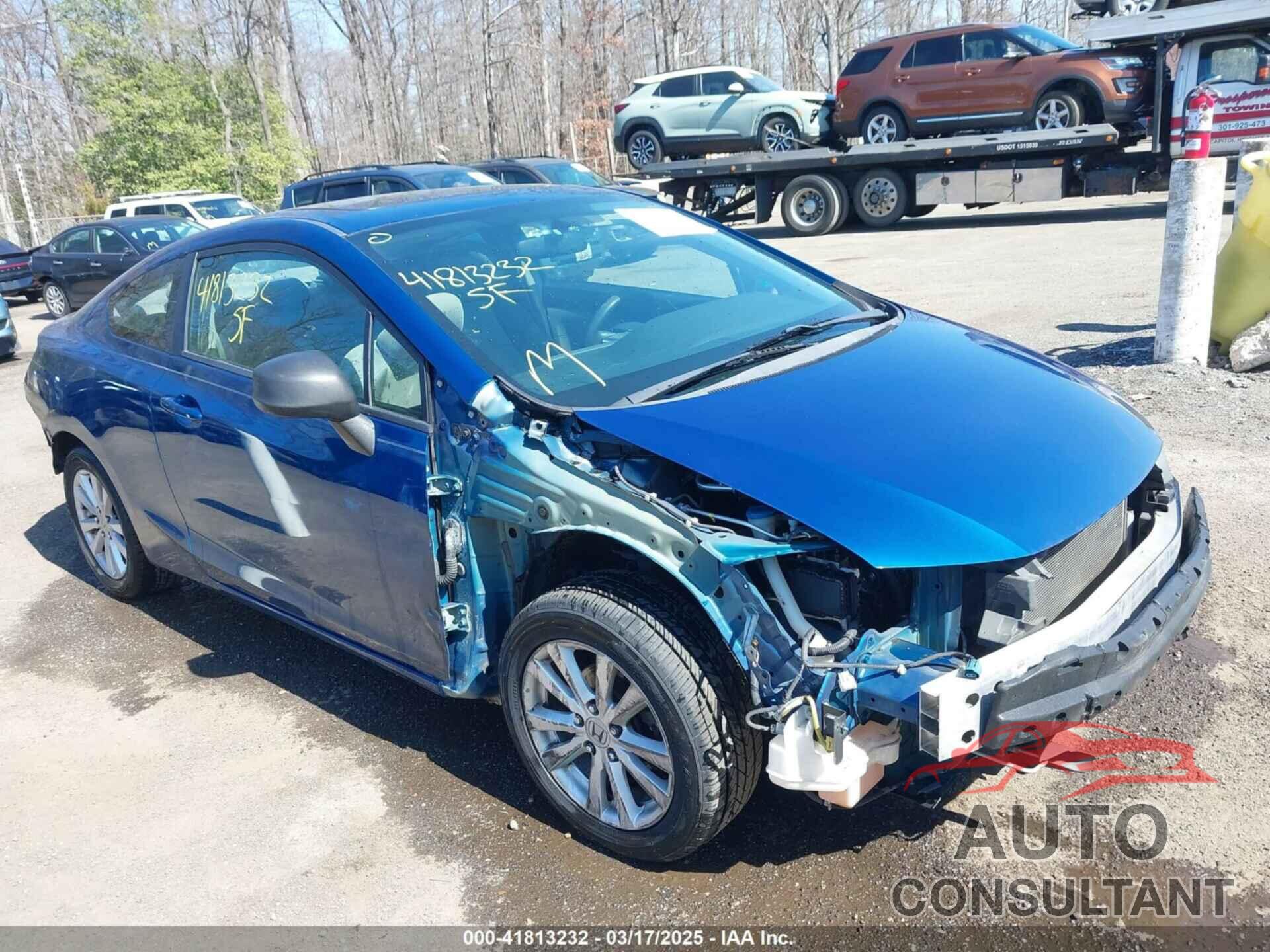HONDA CIVIC 2012 - 2HGFG3B83CH540485