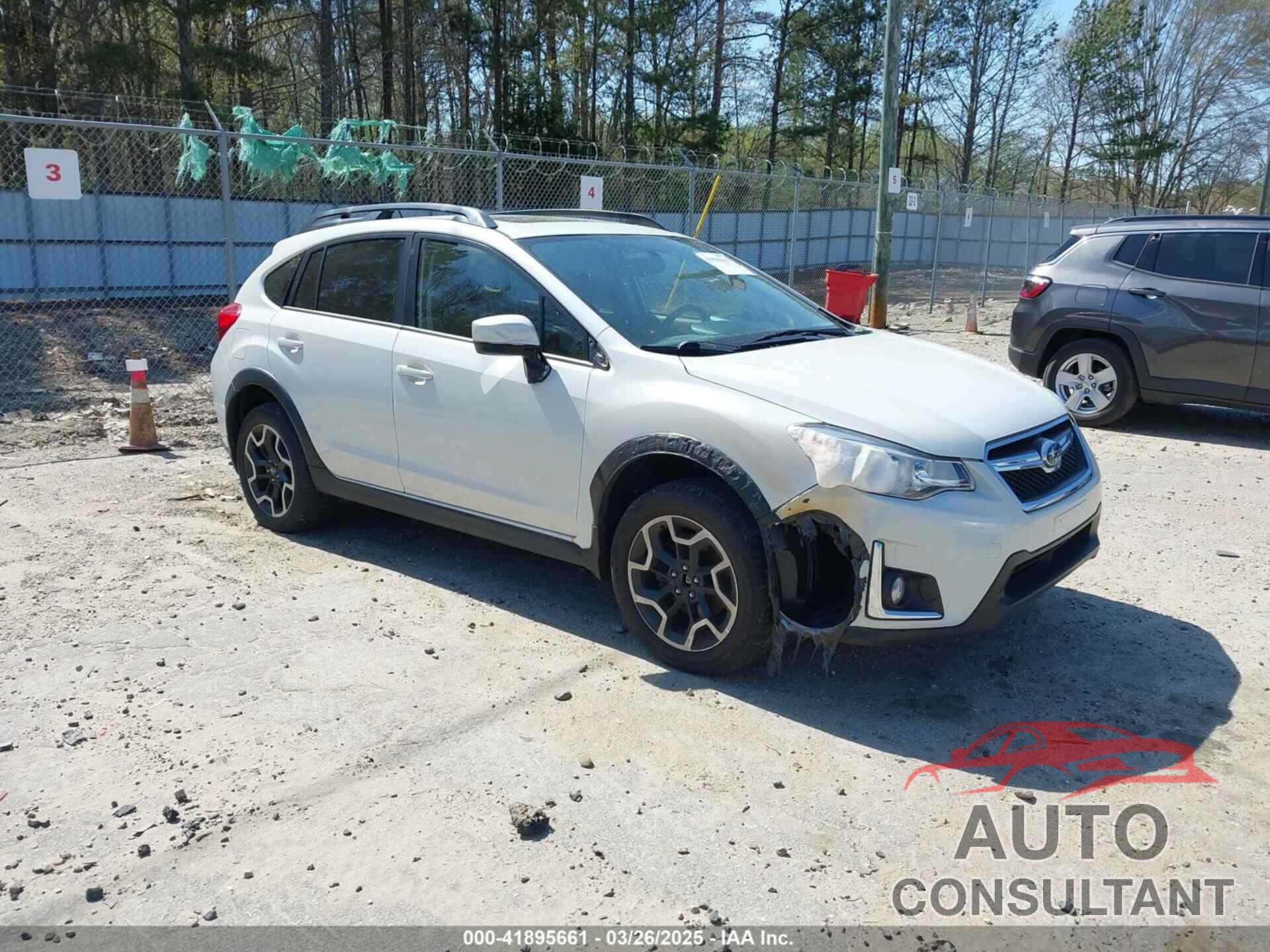 SUBARU CROSSTREK 2016 - JF2GPABC0G8222865