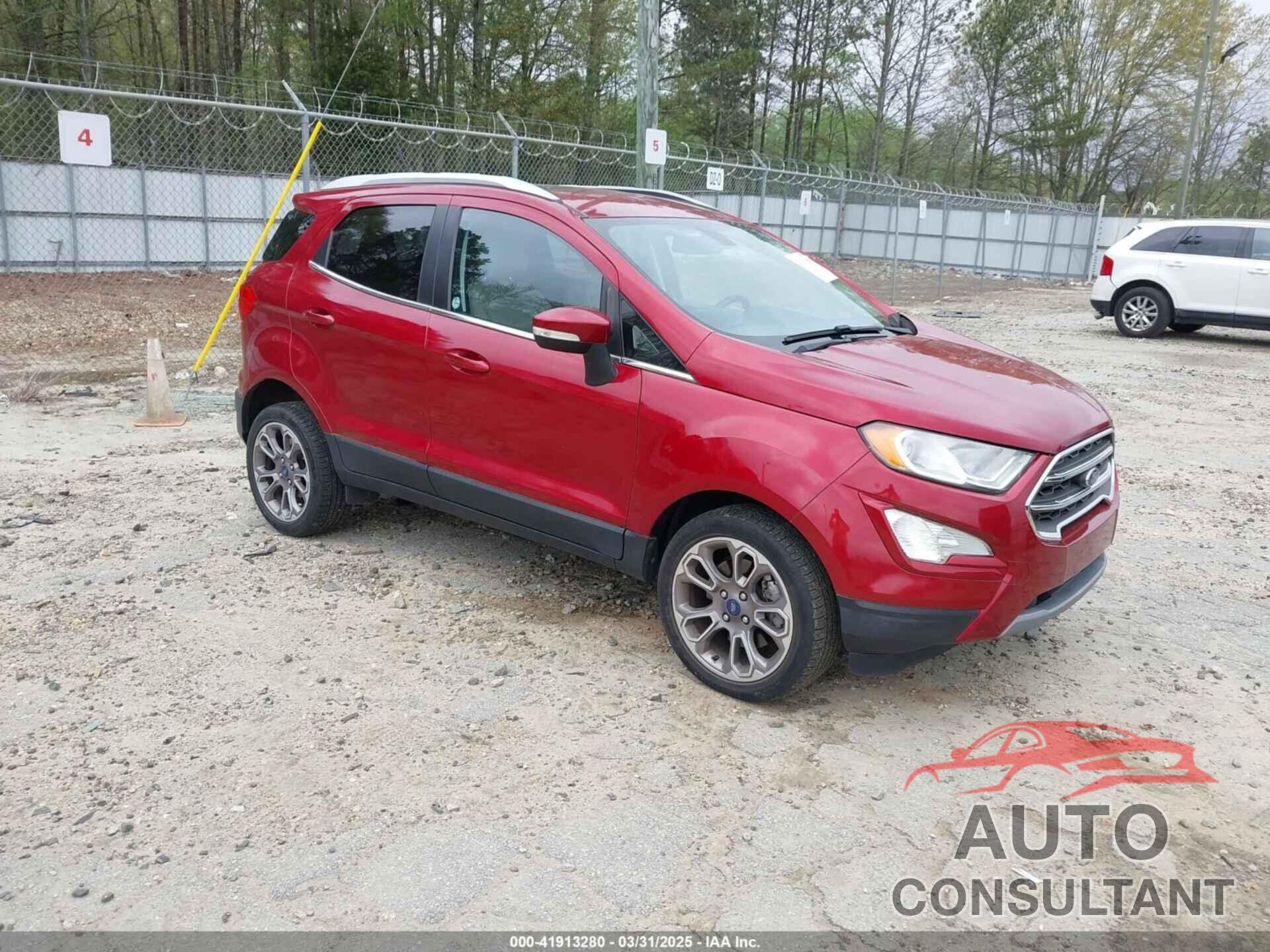 FORD ECOSPORT 2018 - MAJ6P1WL0JC192409