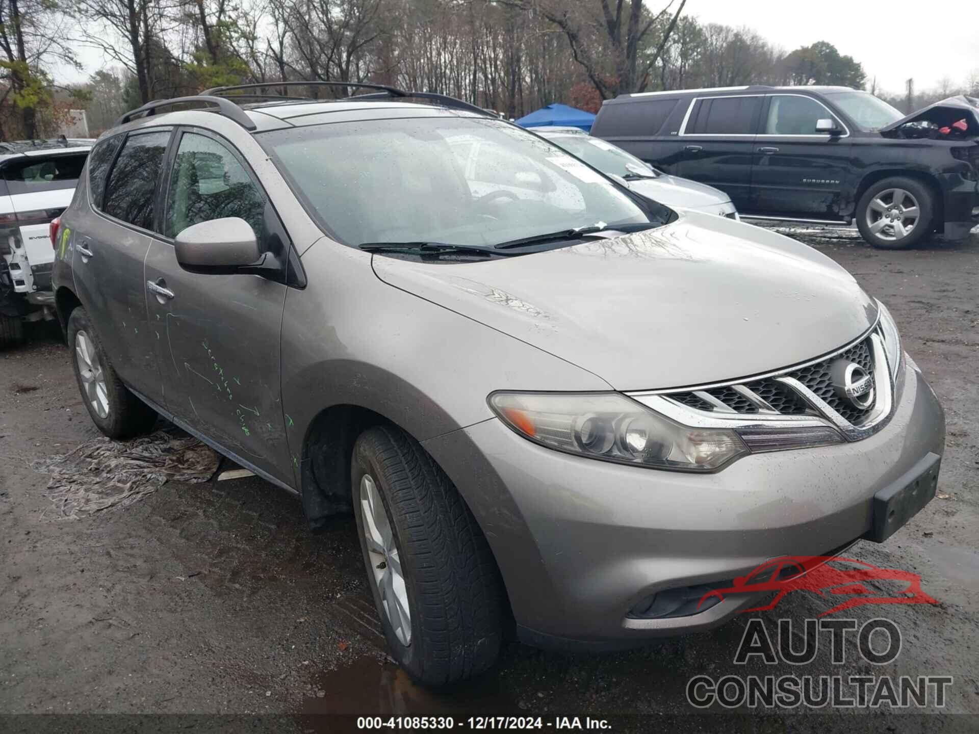 NISSAN MURANO 2011 - JN8AZ1MW3BW156682