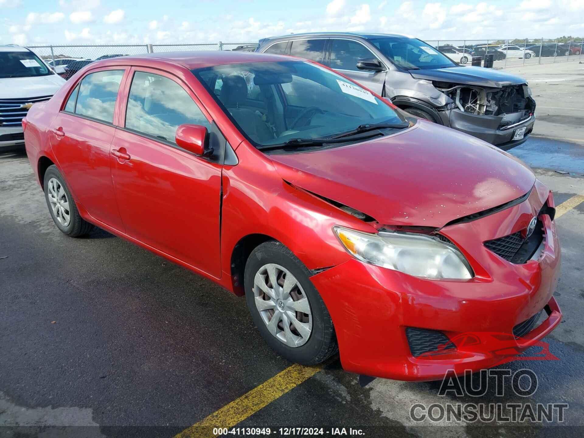 TOYOTA COROLLA 2010 - JTDBU4EE0AJ070201