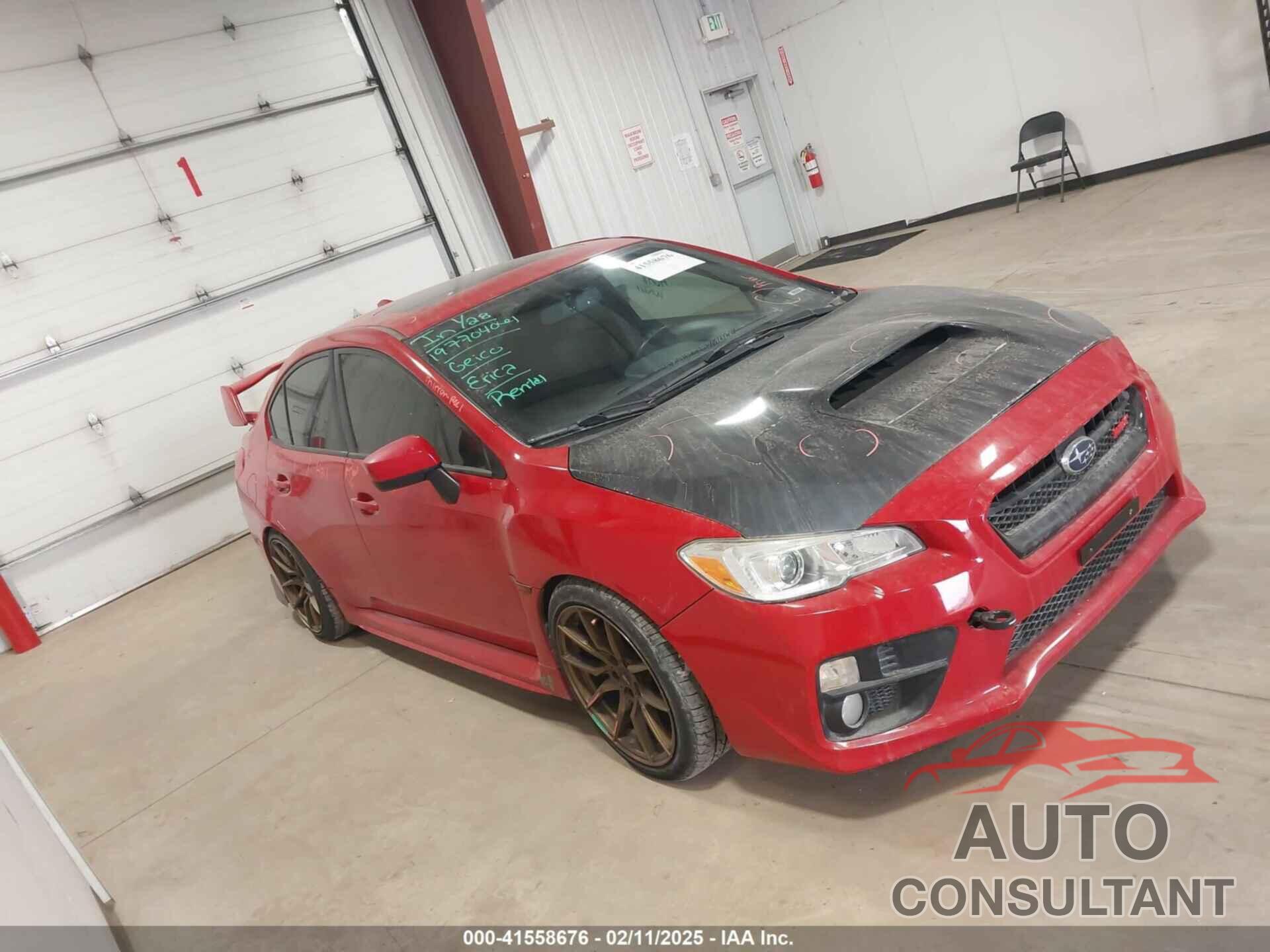 SUBARU WRX 2015 - JF1VA1D66F8804732