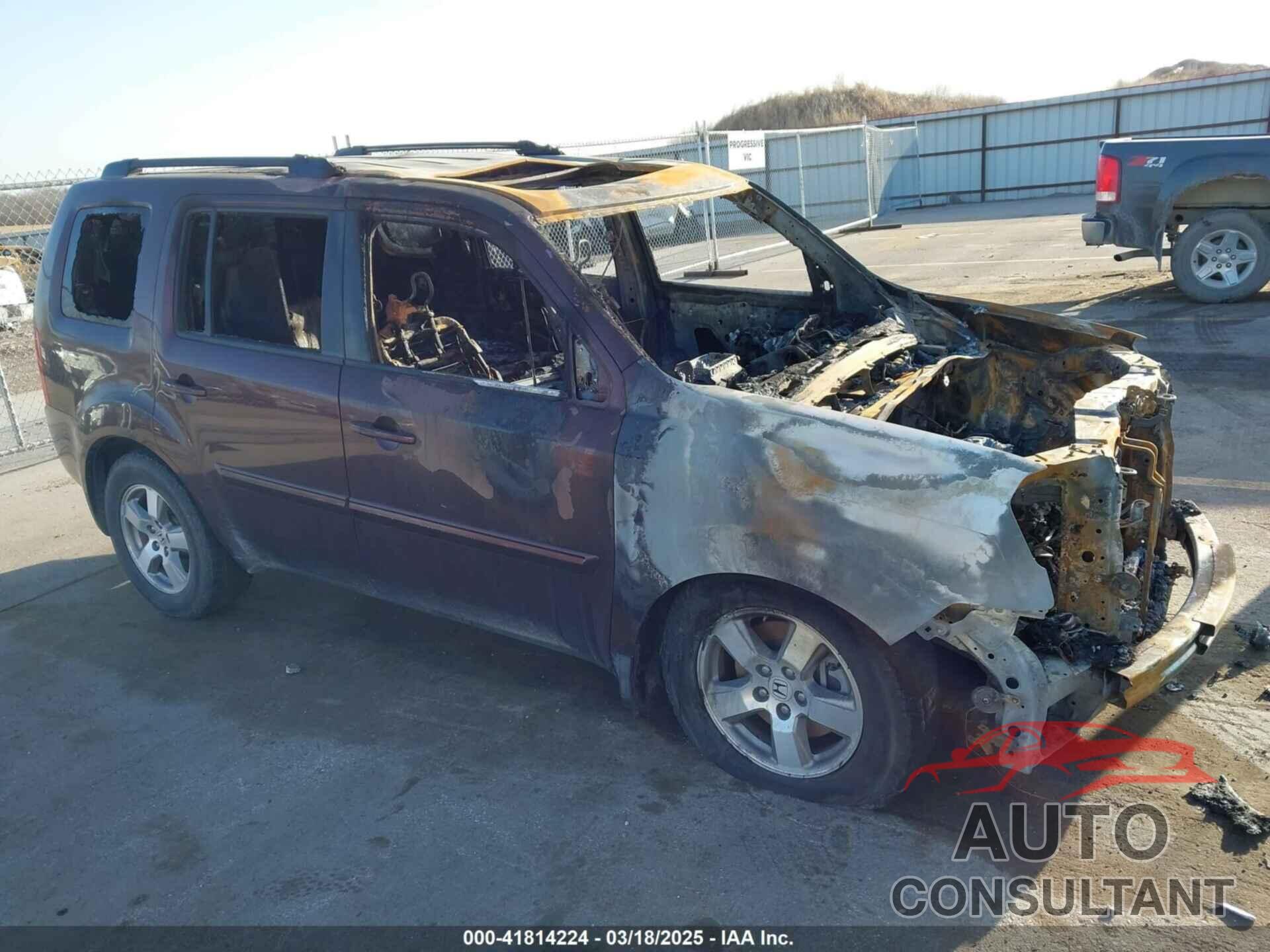 HONDA PILOT 2010 - 5FNYF4H60AB024237