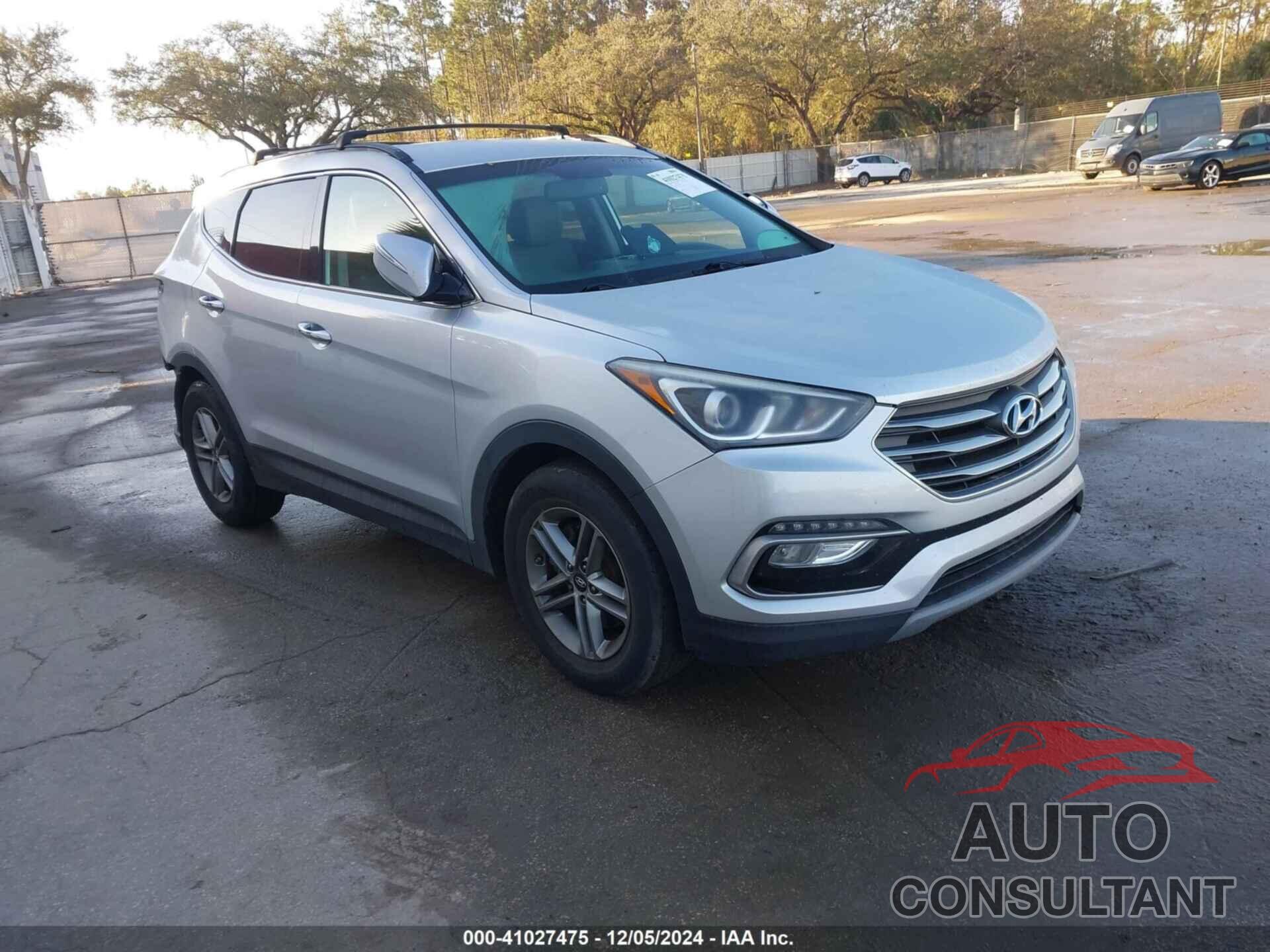 HYUNDAI SANTA FE SPORT 2018 - 5XYZU3LB6JG544489