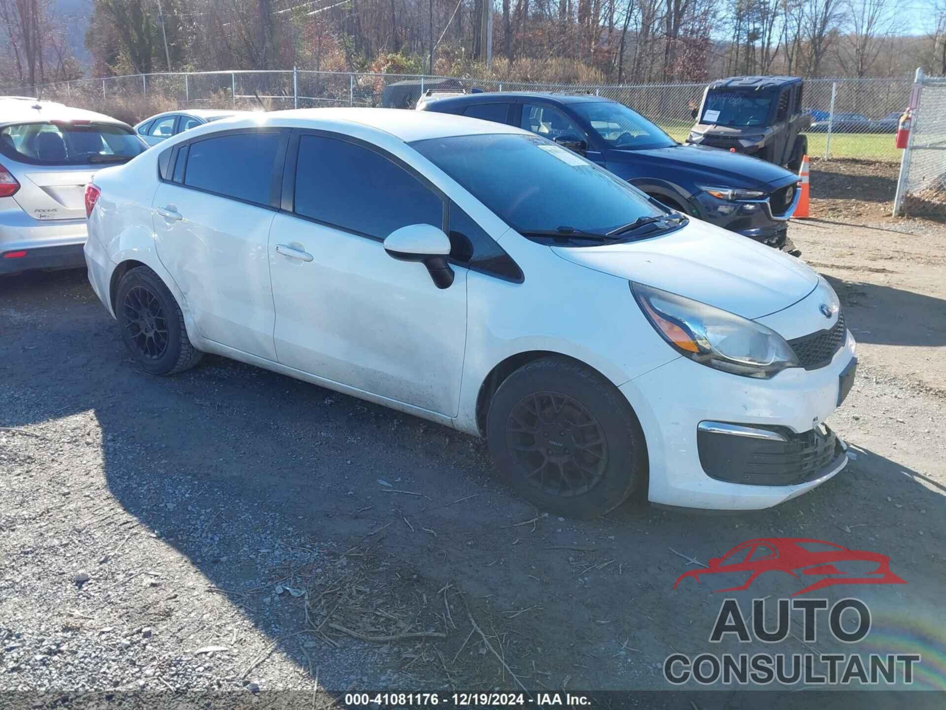KIA RIO 2017 - KNADM4A39H6115742
