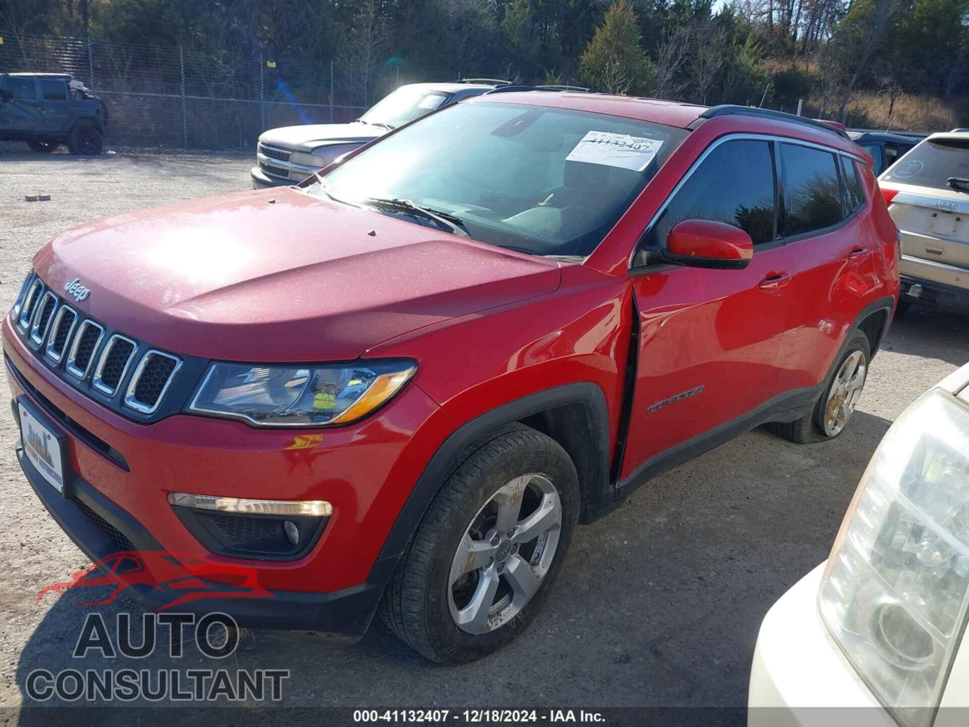 JEEP NEW COMPASS 2017 - 3C4NJDBB1HT652052