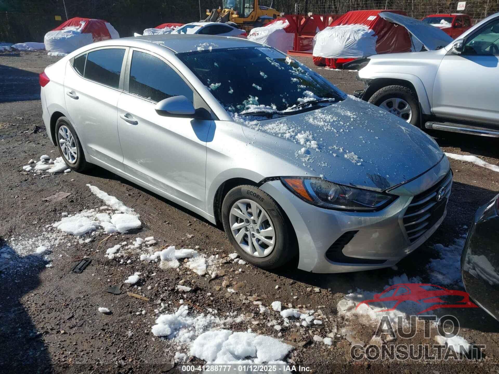 HYUNDAI ELANTRA 2017 - 5NPD74LF1HH193925