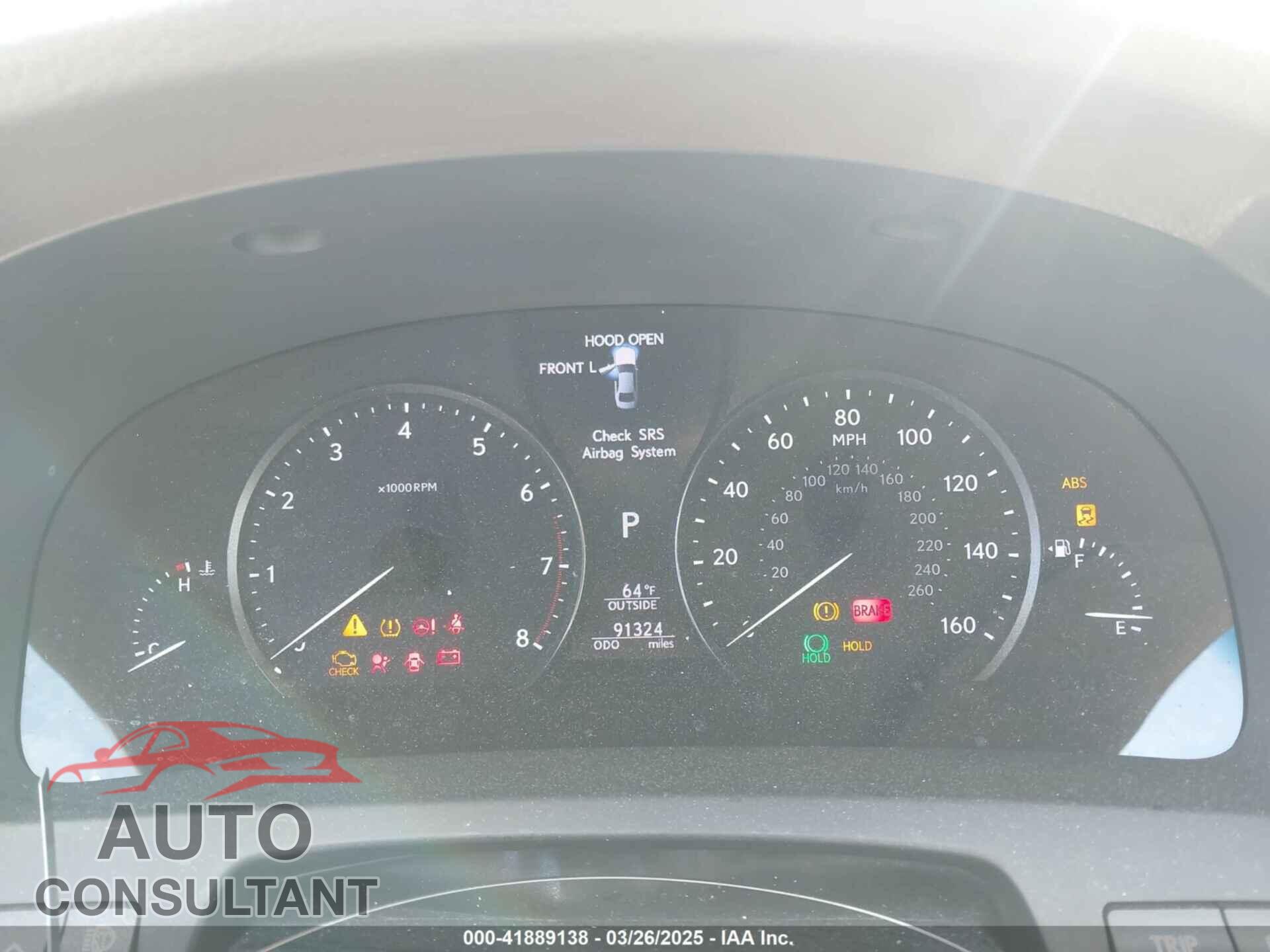 LEXUS LS 460 2016 - JTHBL5EF6G5140480