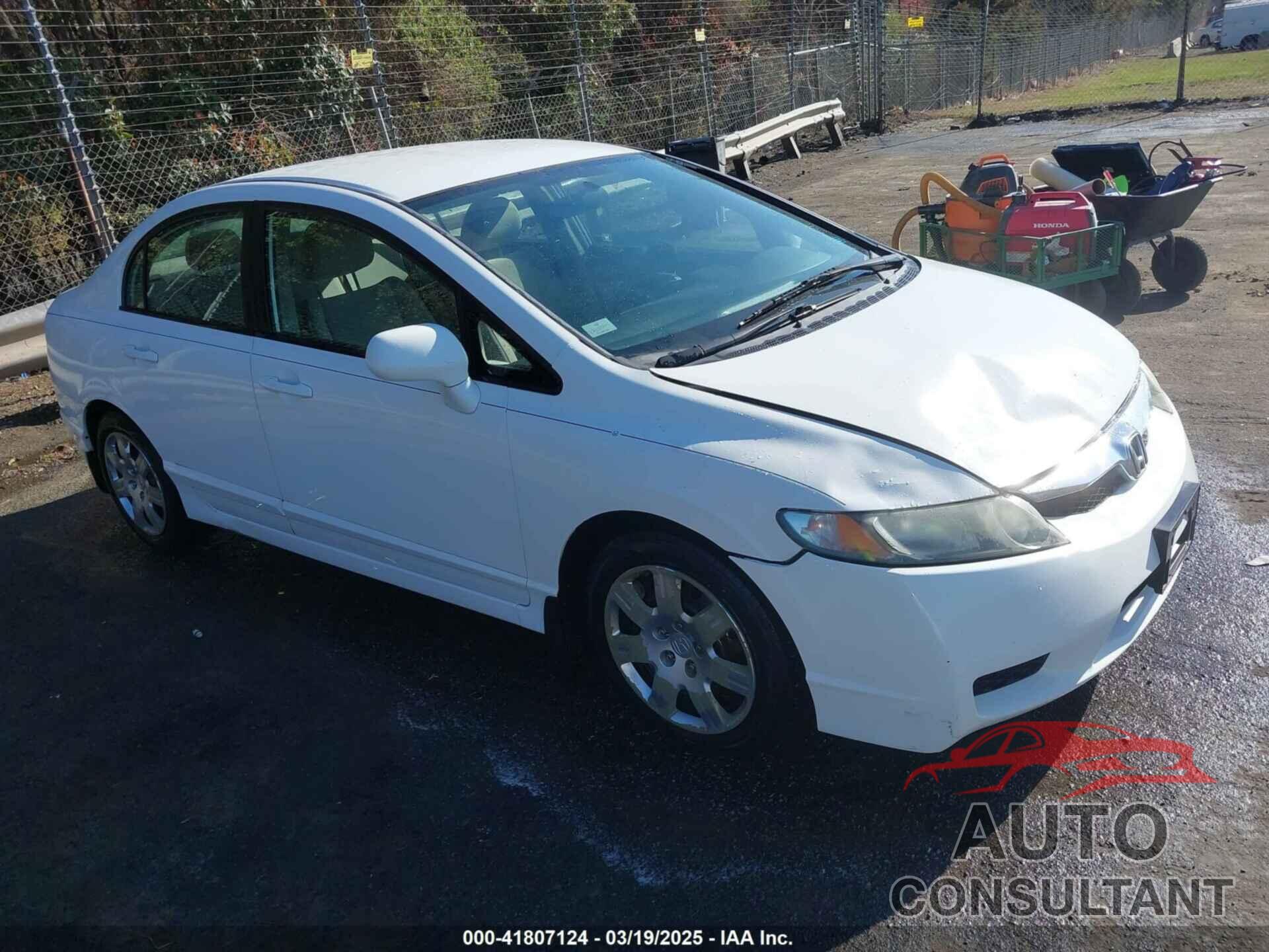 HONDA CIVIC 2010 - 2HGFA1F57AH551749