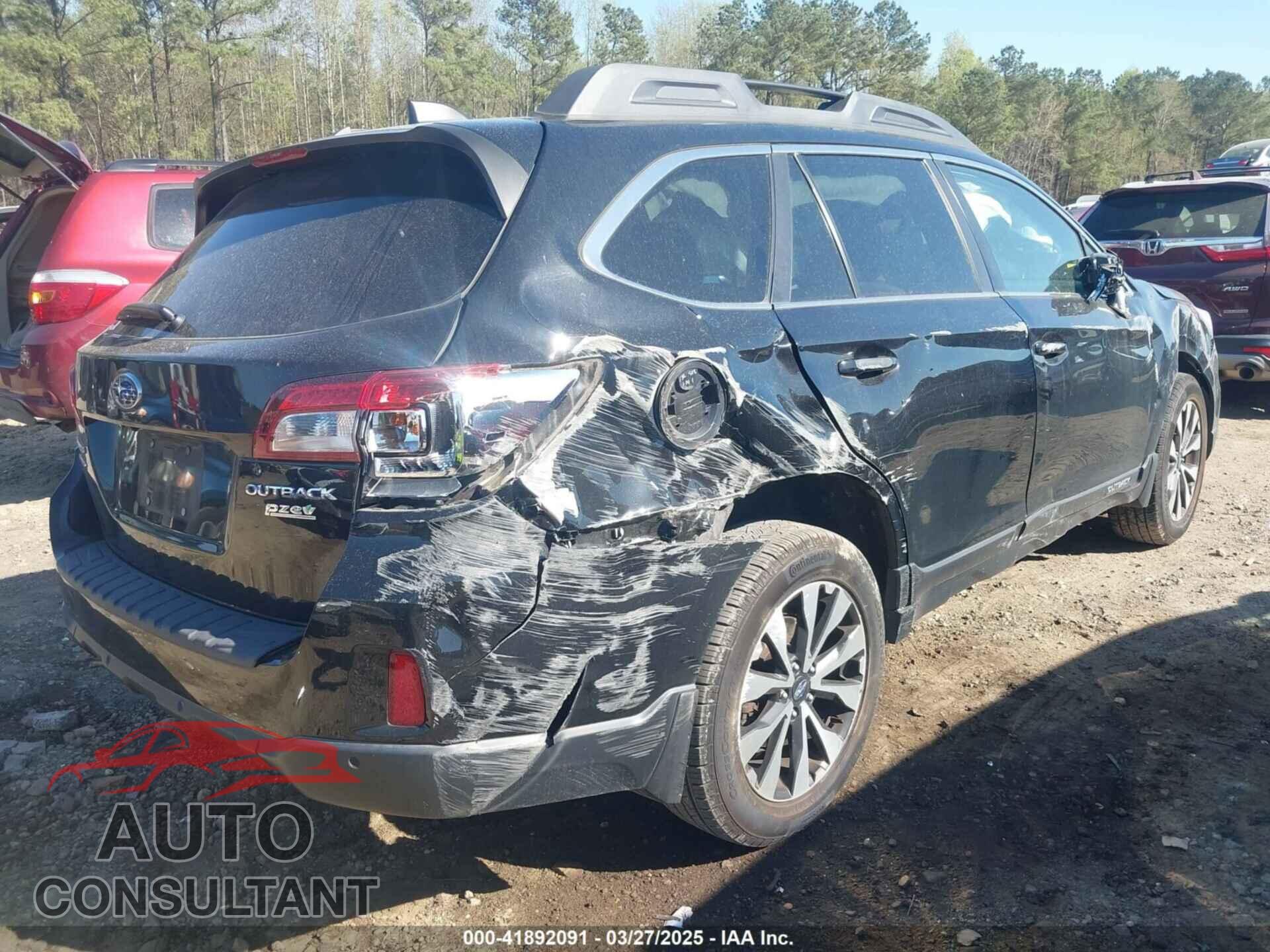 SUBARU OUTBACK 2017 - 4S4BSANC0H3339200
