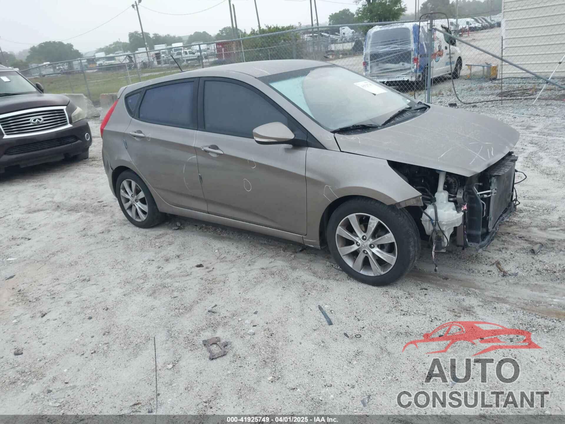 HYUNDAI ACCENT 2014 - KMHCU5AE0EU169214