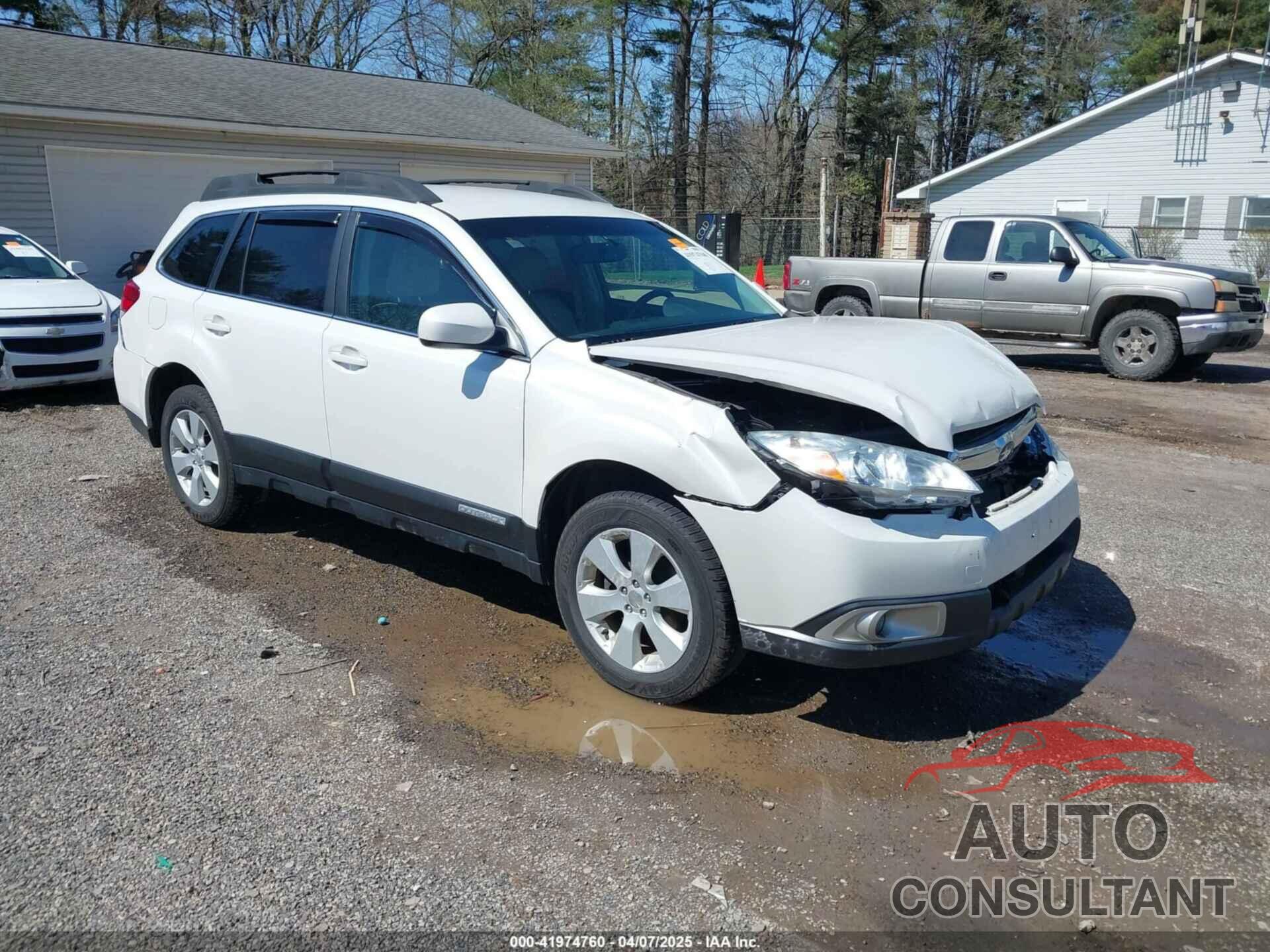 SUBARU OUTBACK 2010 - 4S4BRCCC4A3349762