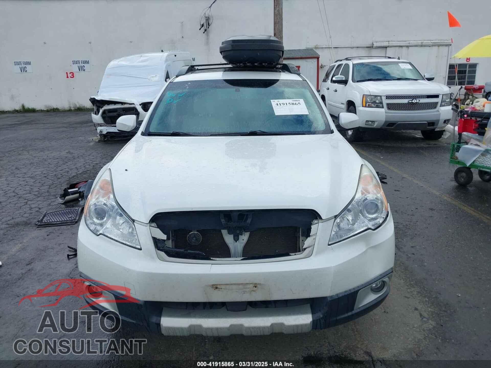 SUBARU OUTBACK 2012 - 4S4BRBLC5C3204422