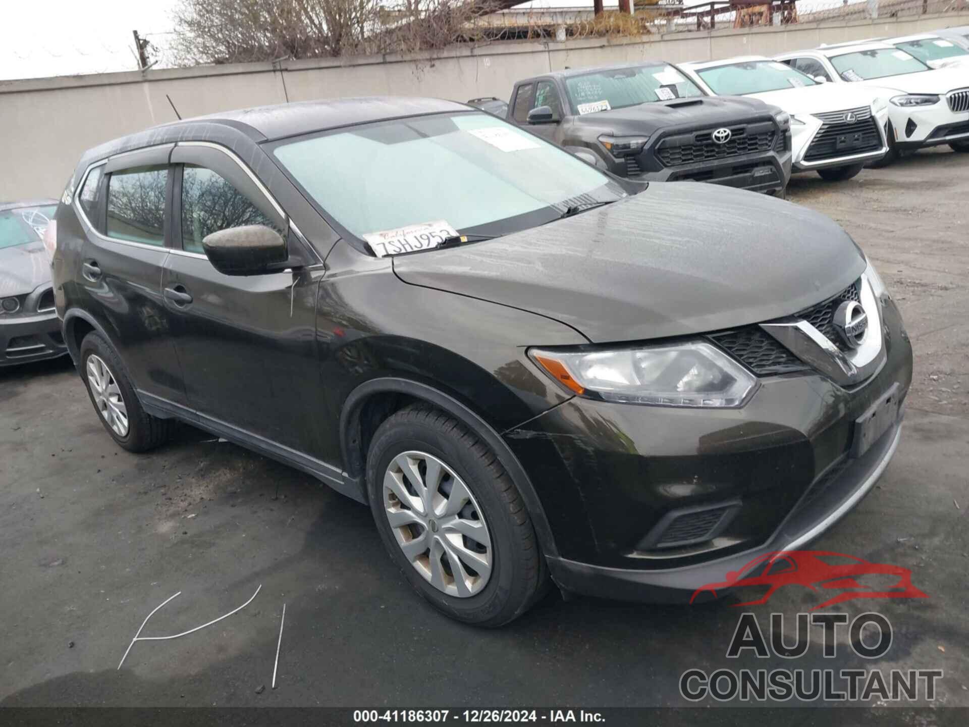 NISSAN ROGUE 2016 - KNMAT2MT6GP658015