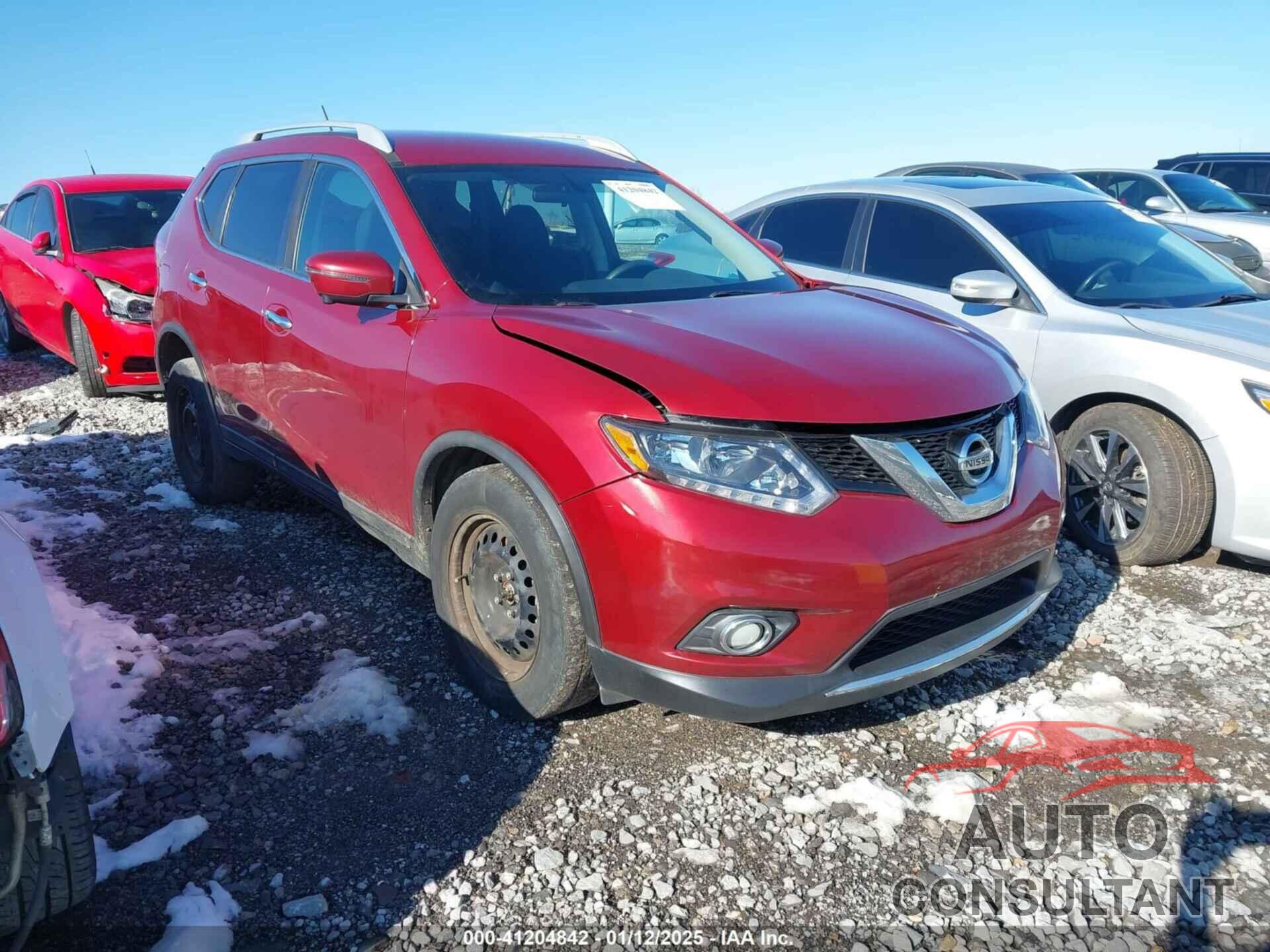 NISSAN ROGUE 2016 - 5N1AT2MN2GC921430