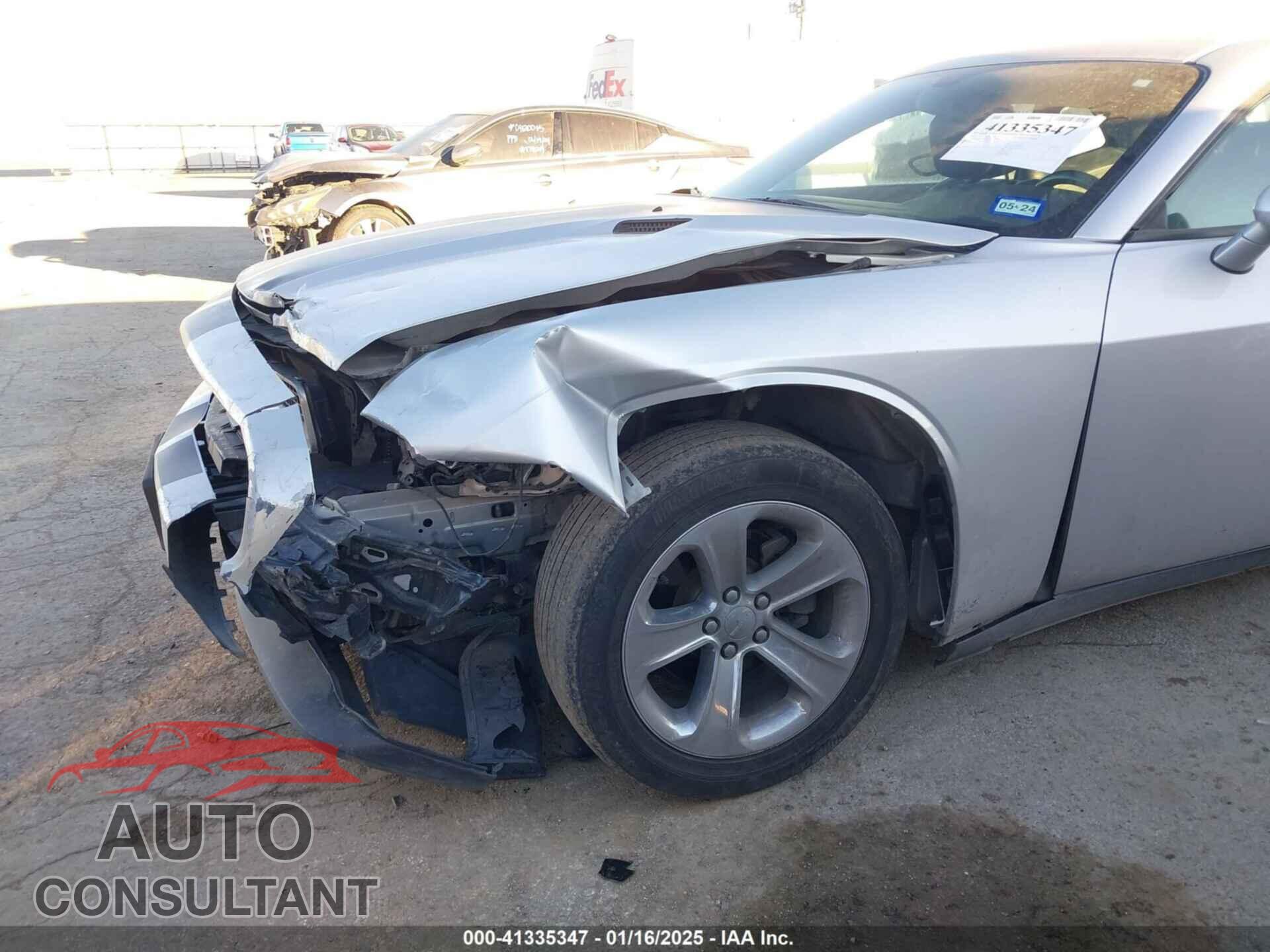 DODGE CHALLENGER 2012 - 2C3CDYAG3CH268508