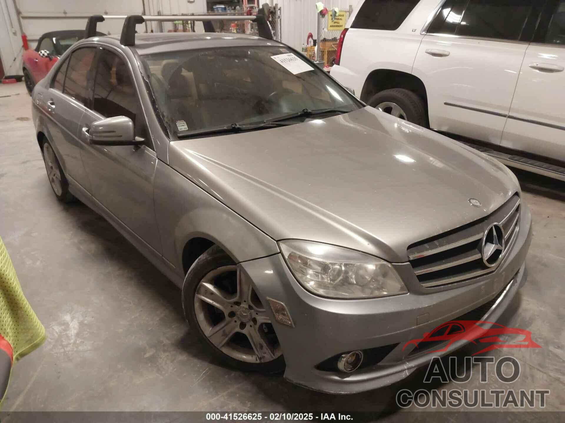 MERCEDES-BENZ C-CLASS 2010 - WDDGF8BB5AR096009