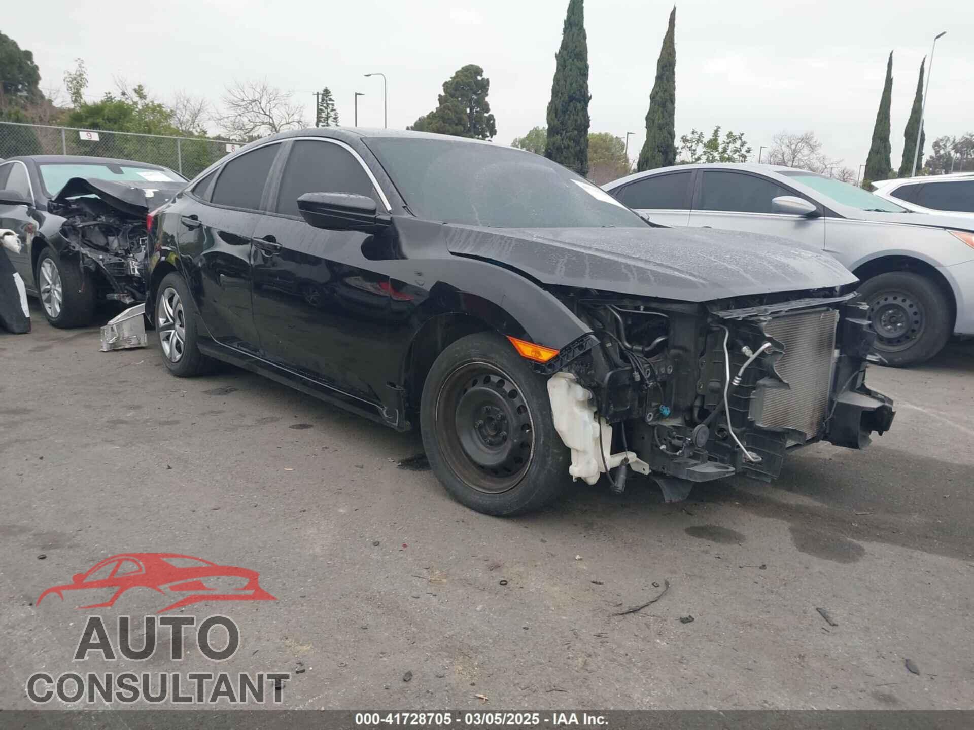 HONDA CIVIC 2018 - 2HGFC2F51JH603473