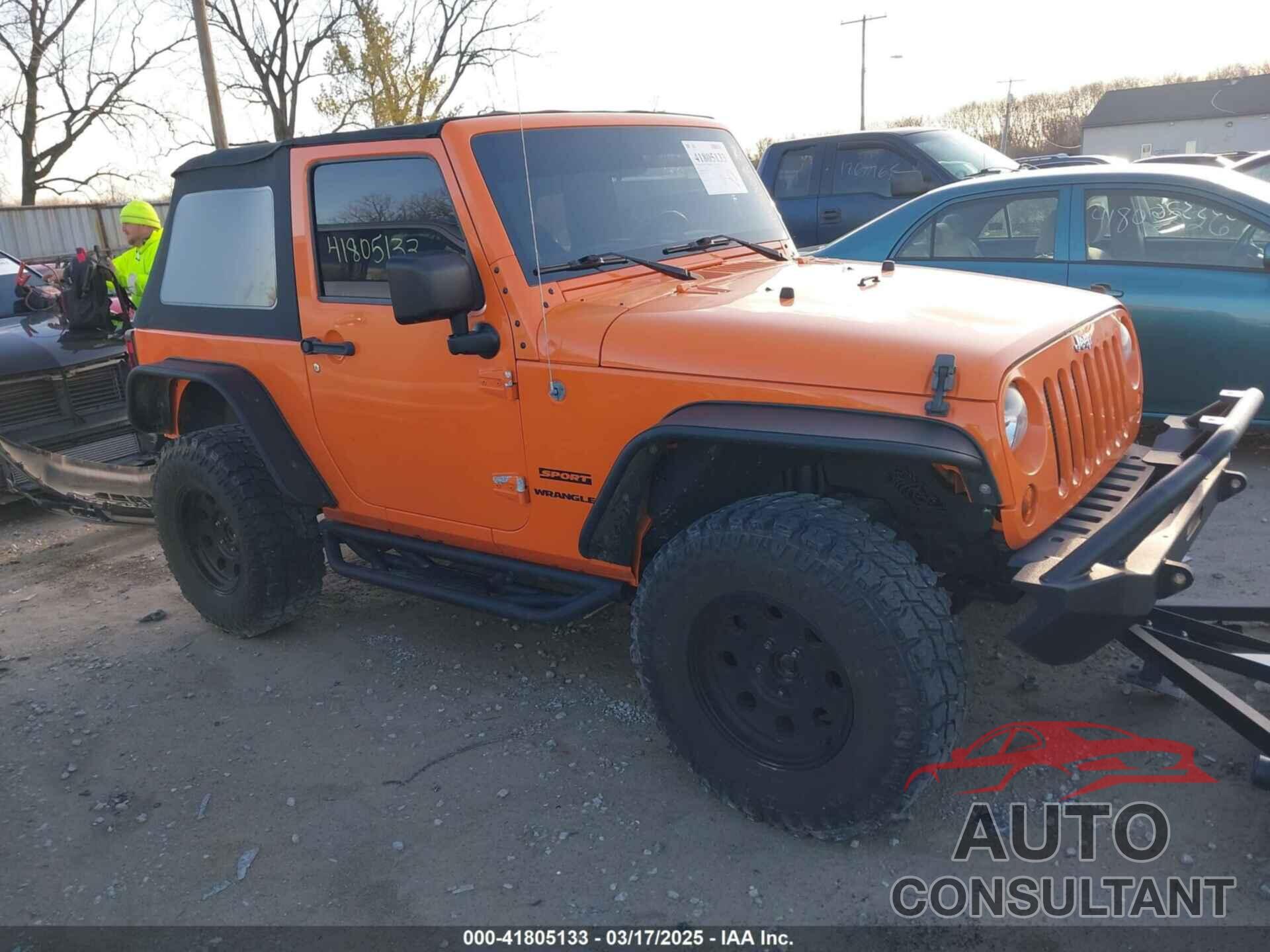 JEEP WRANGLER 2013 - 1C4AJWAG1DL538632