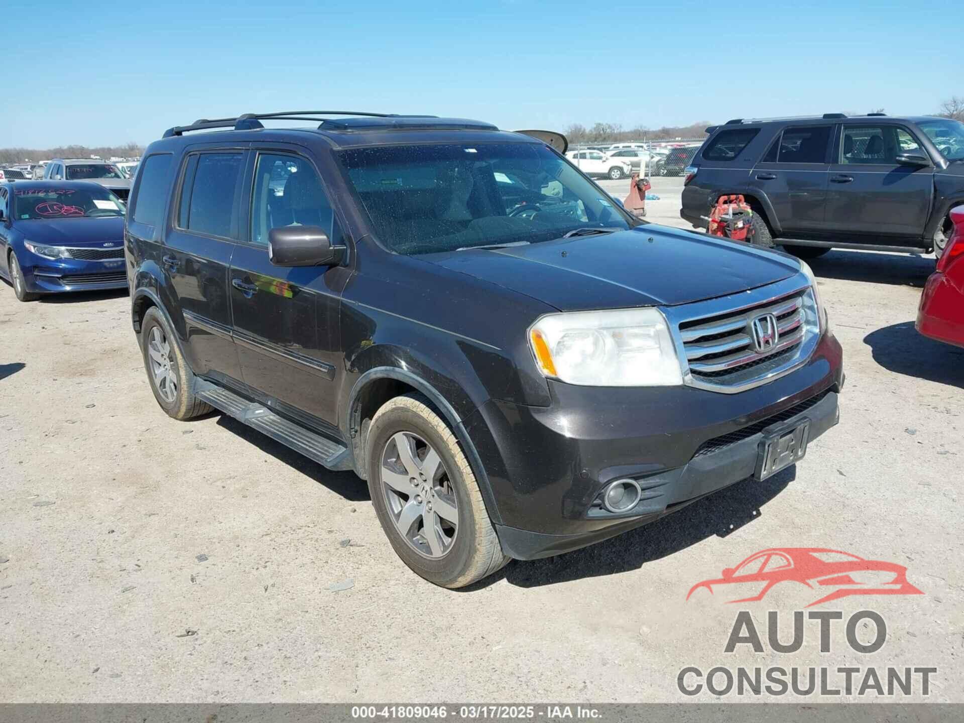 HONDA PILOT 2012 - 5FNYF4H99CB069996