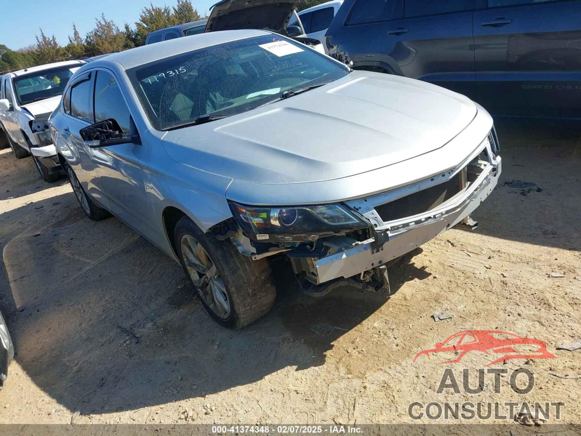 CHEVROLET IMPALA 2017 - 2G1105S30H9119315