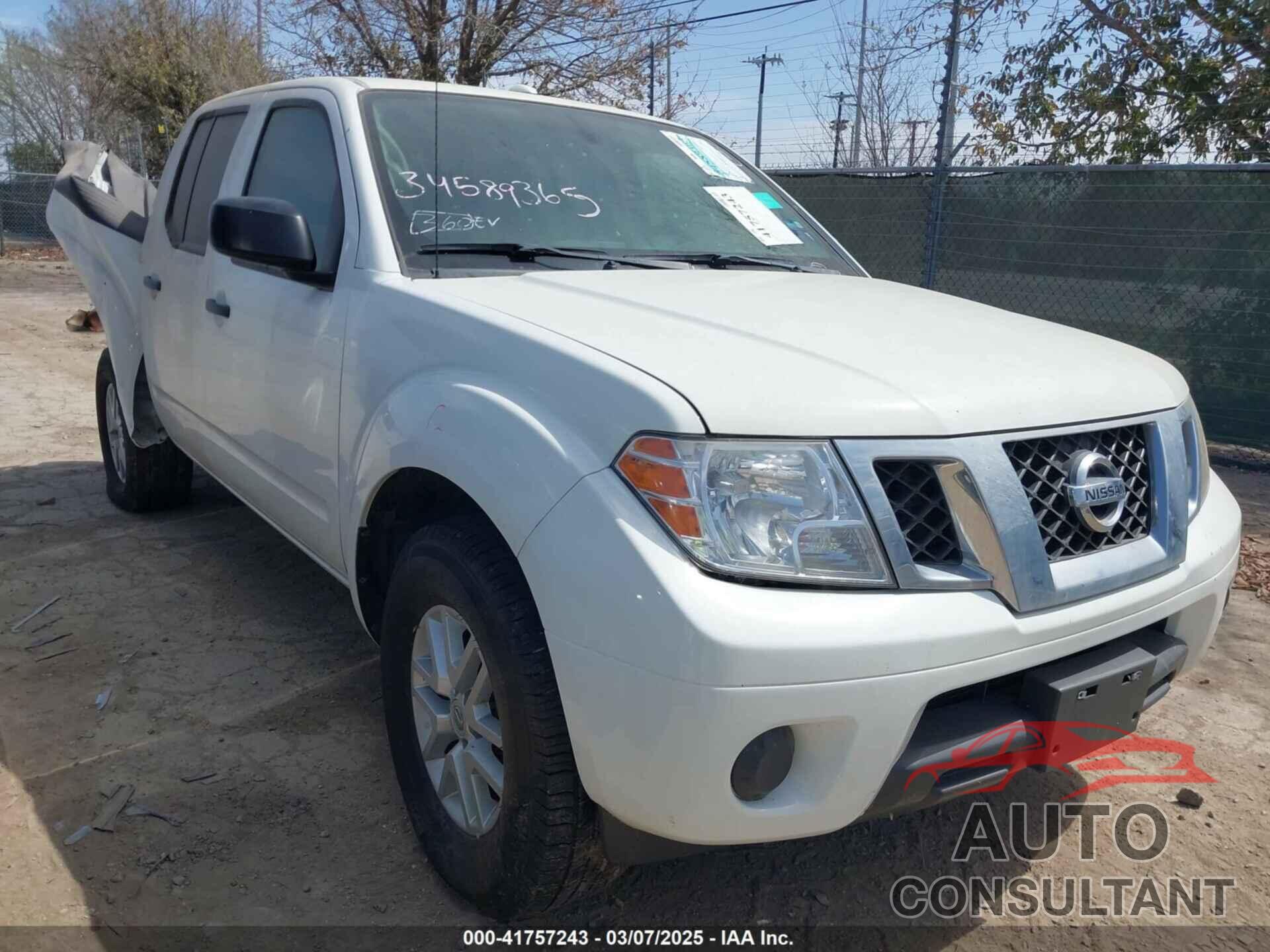 NISSAN FRONTIER 2018 - 1N6AD0ERXJN735778