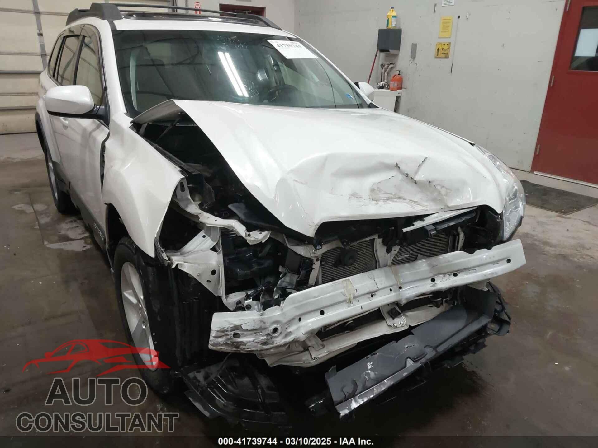 SUBARU OUTBACK 2014 - 4S4BRBDC4E3238319