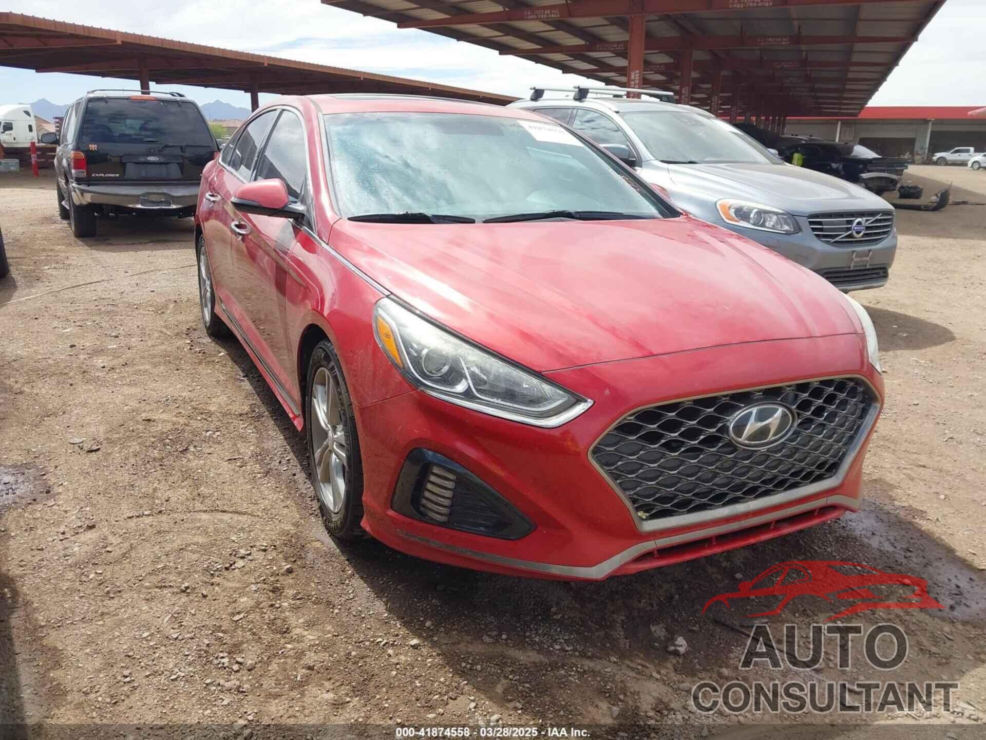 HYUNDAI SONATA 2018 - 5NPE34AF3JH703555