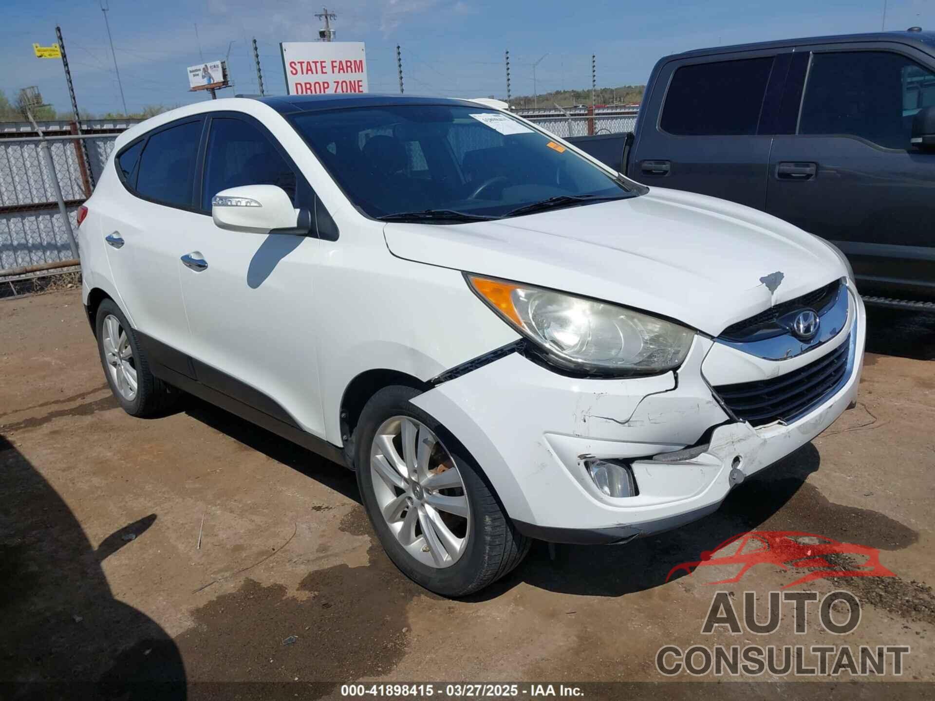 HYUNDAI TUCSON 2012 - KM8JU3AC9CU489736
