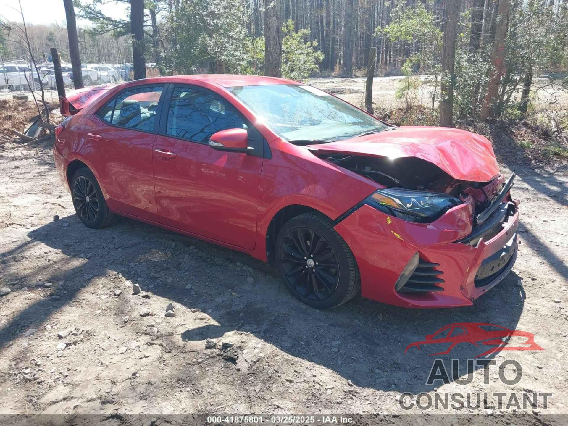 TOYOTA COROLLA 2017 - 2T1BURHE0HC944092