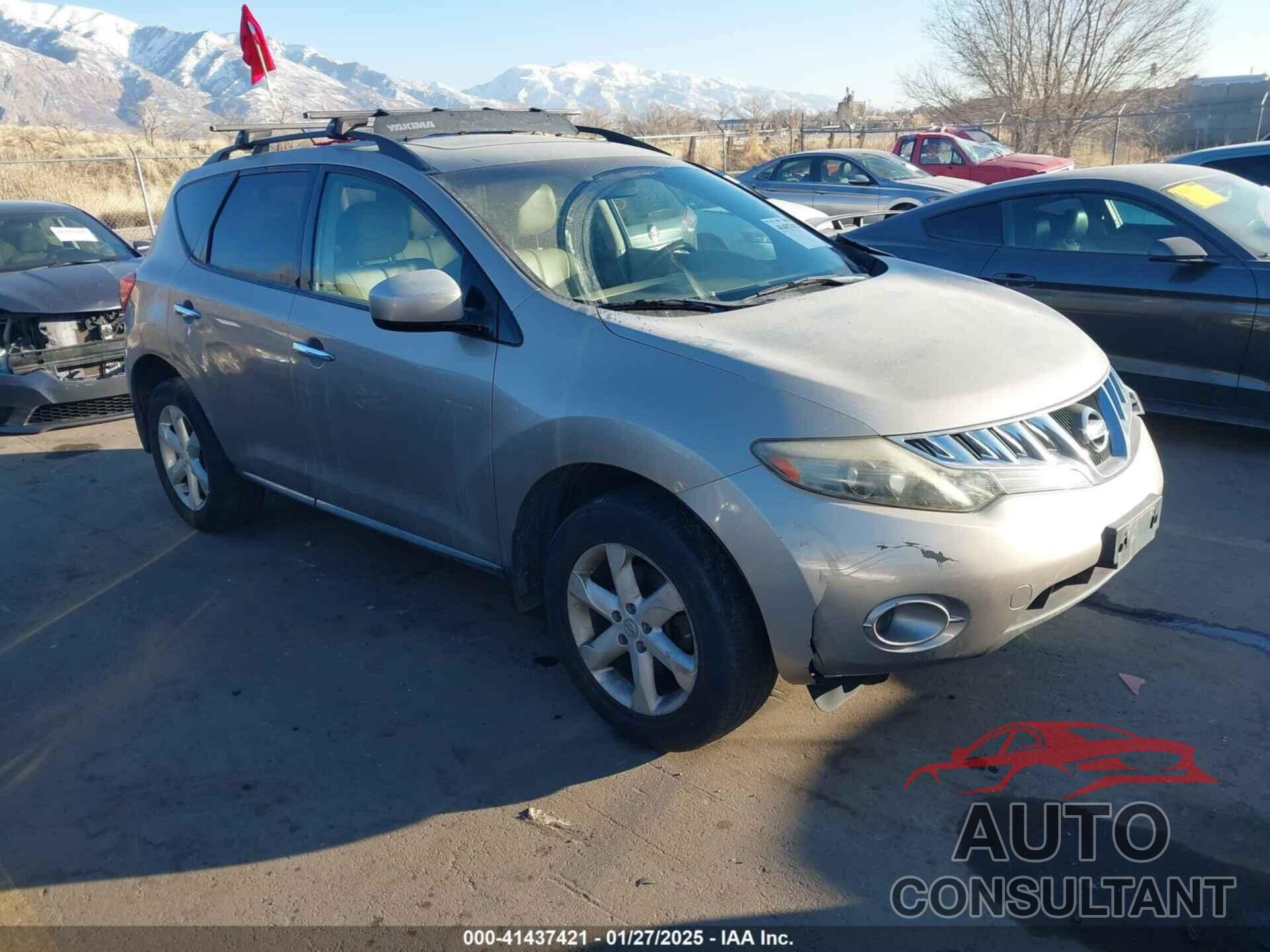 NISSAN MURANO 2009 - JN8AZ18W99W200723