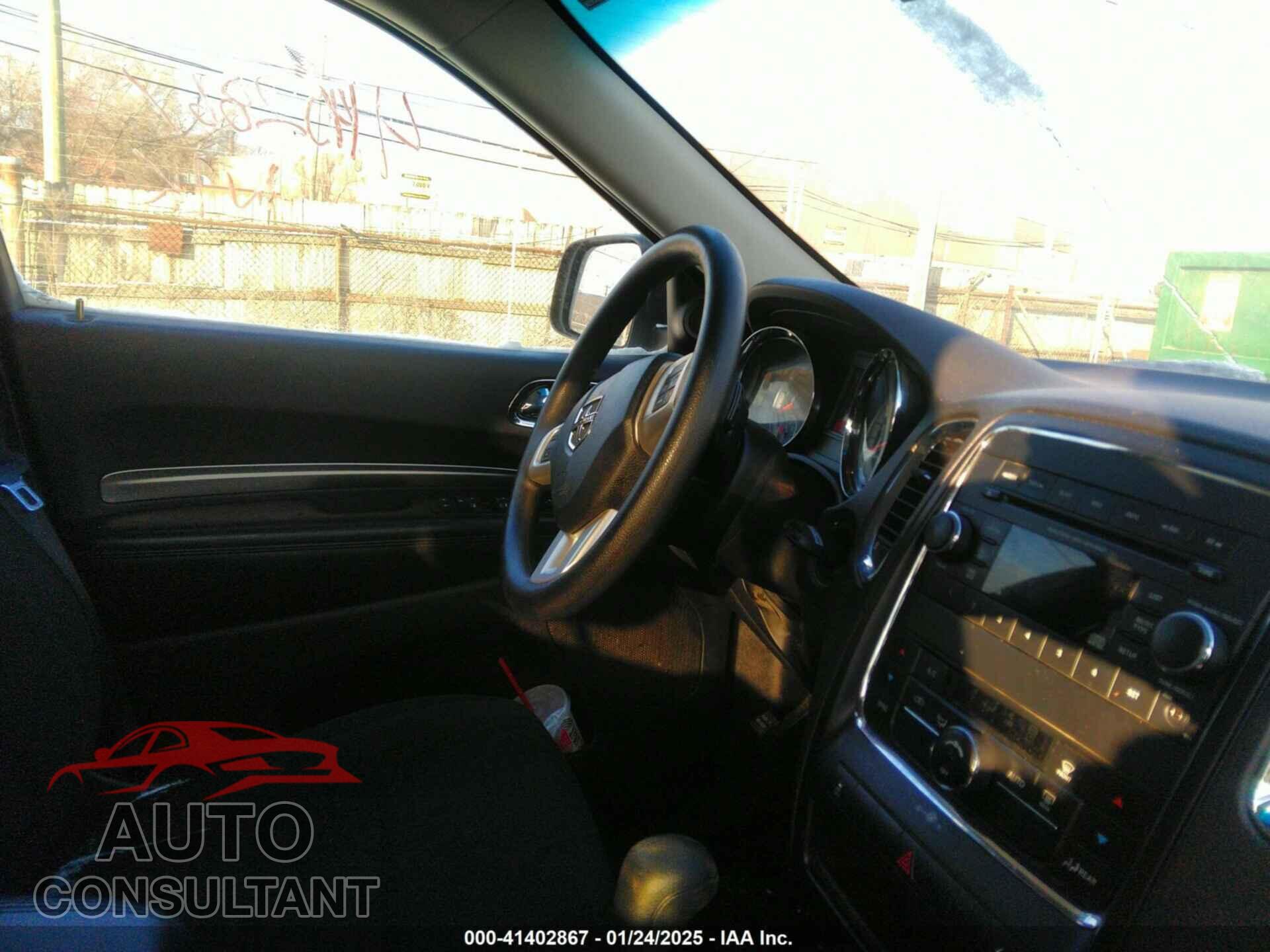 DODGE DURANGO 2012 - 1C4RDJAG7CC206710