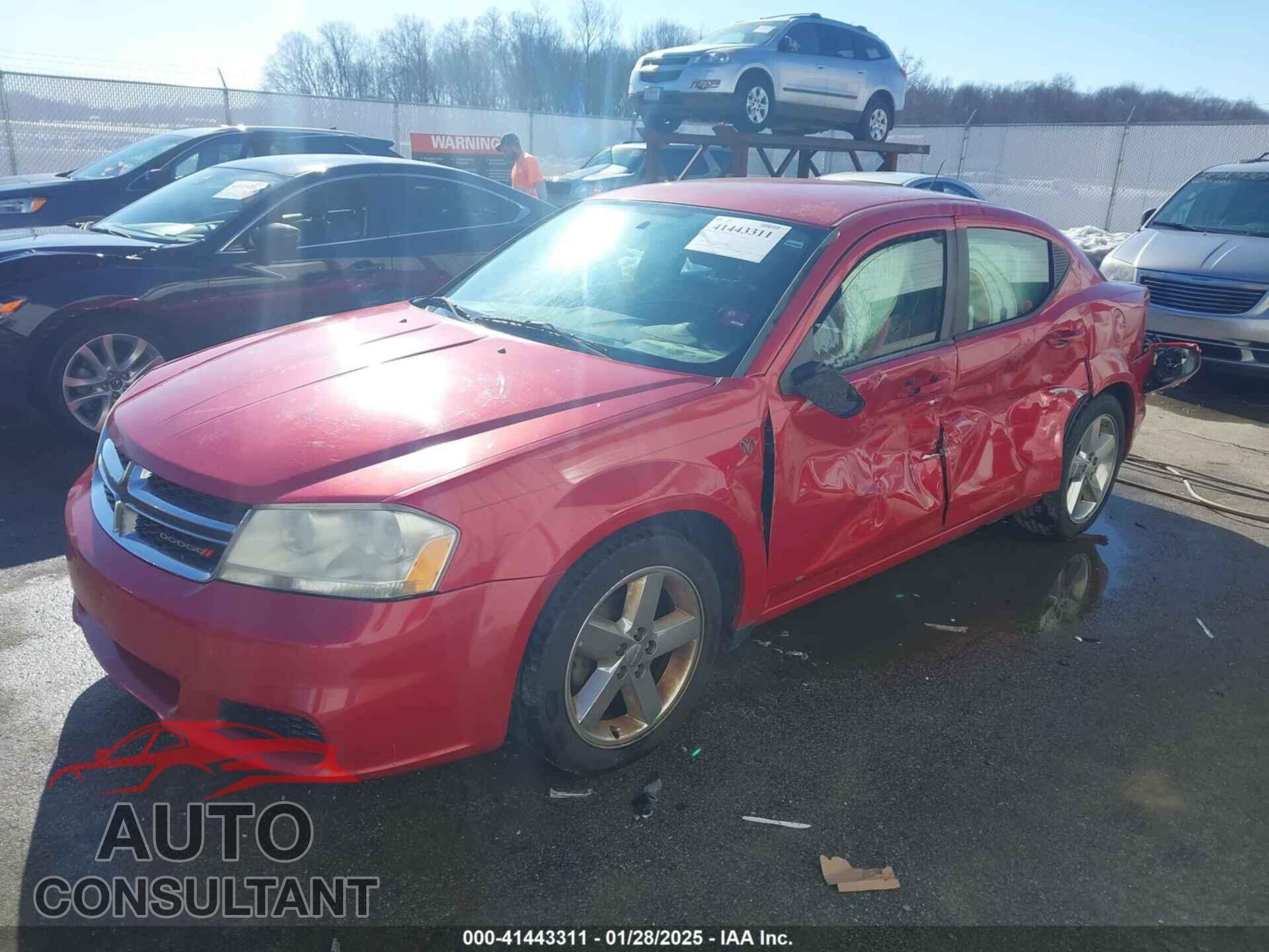 DODGE AVENGER 2013 - 1C3CDZAB4DN564446