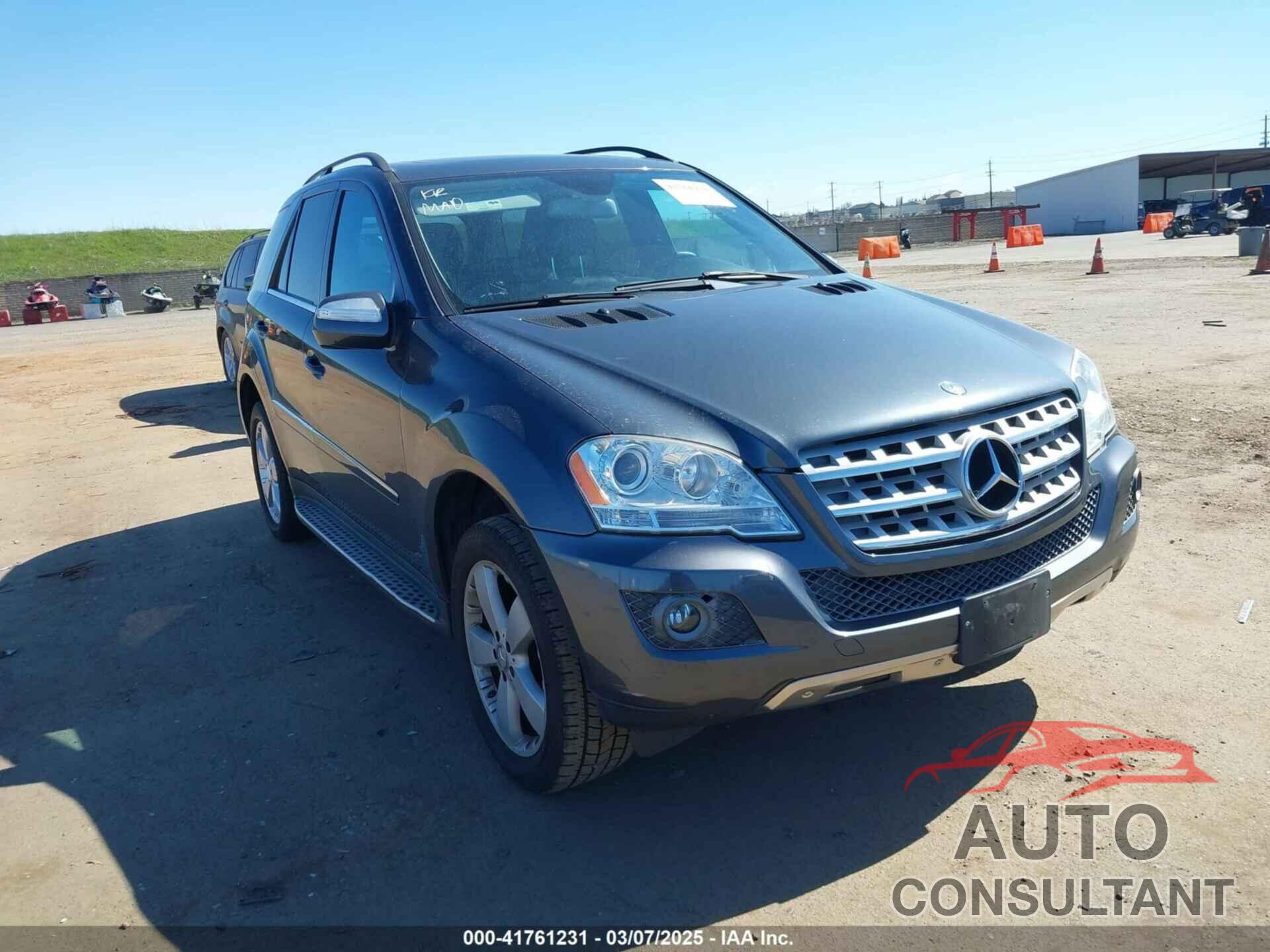 MERCEDES-BENZ ML 350 2010 - 4JGBB5GBXAA595406