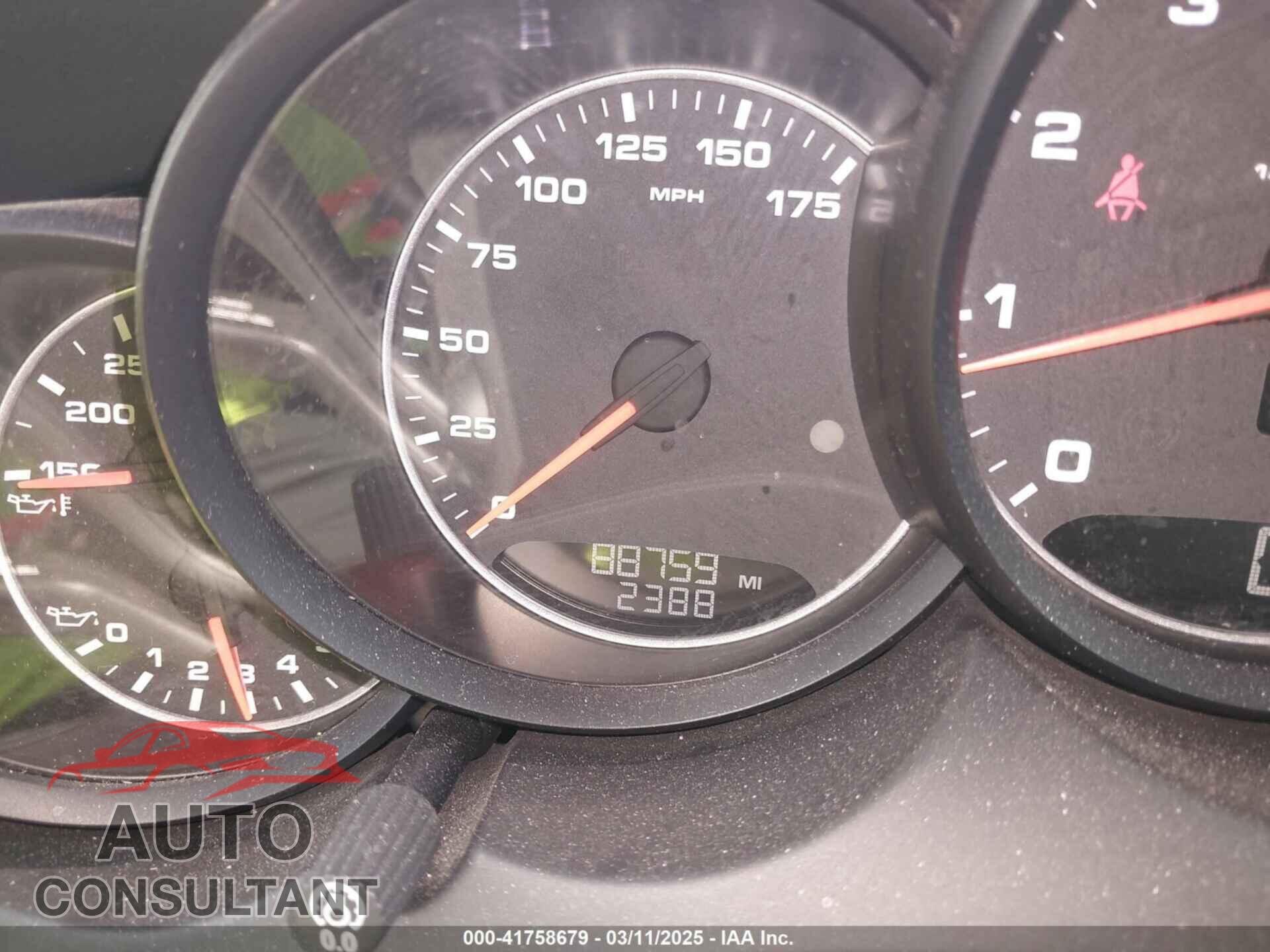 PORSCHE CAYENNE 2013 - WP1AA2A21DLA06809