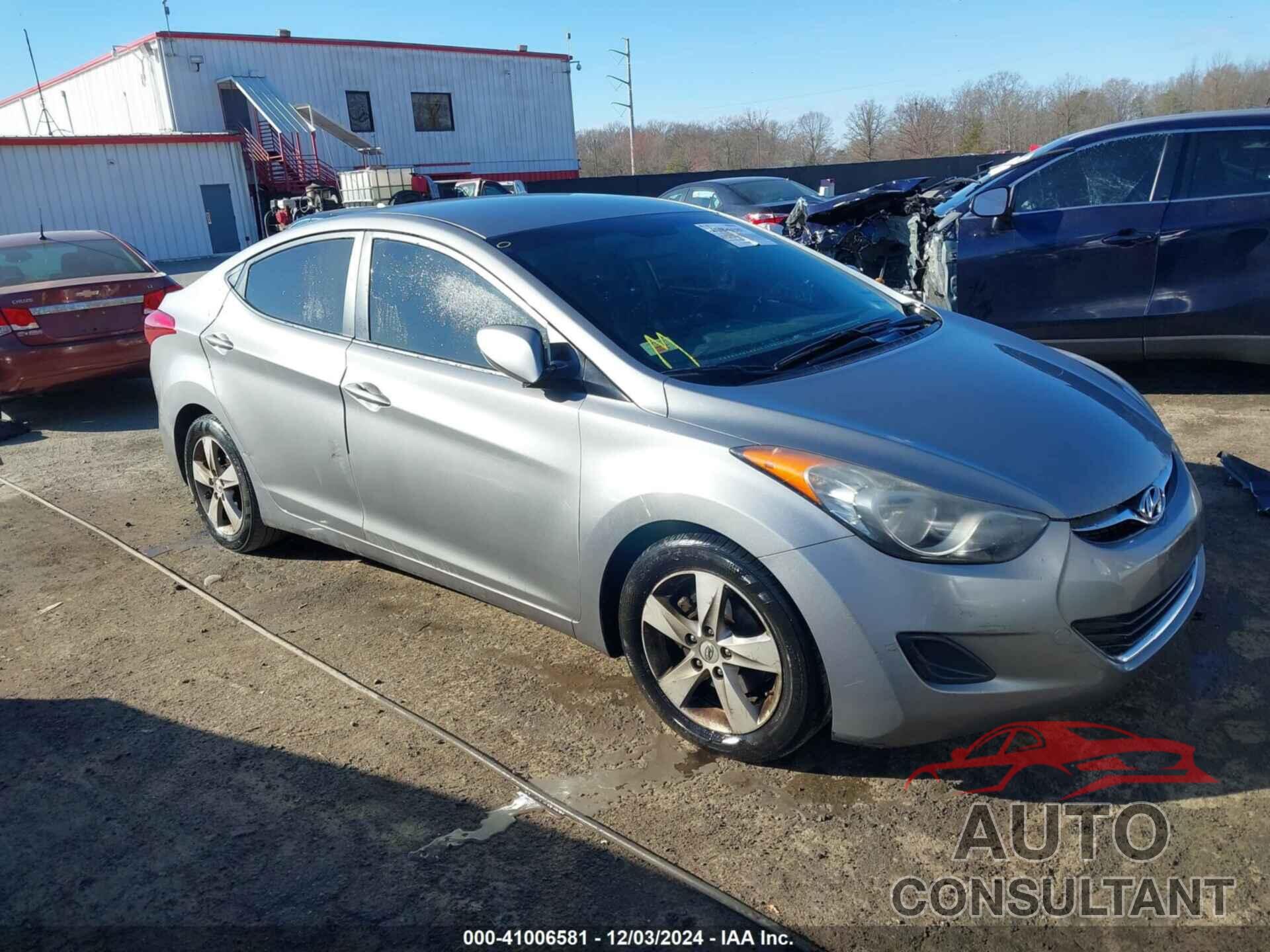 HYUNDAI ELANTRA 2011 - KMHDH4AE1BU095672