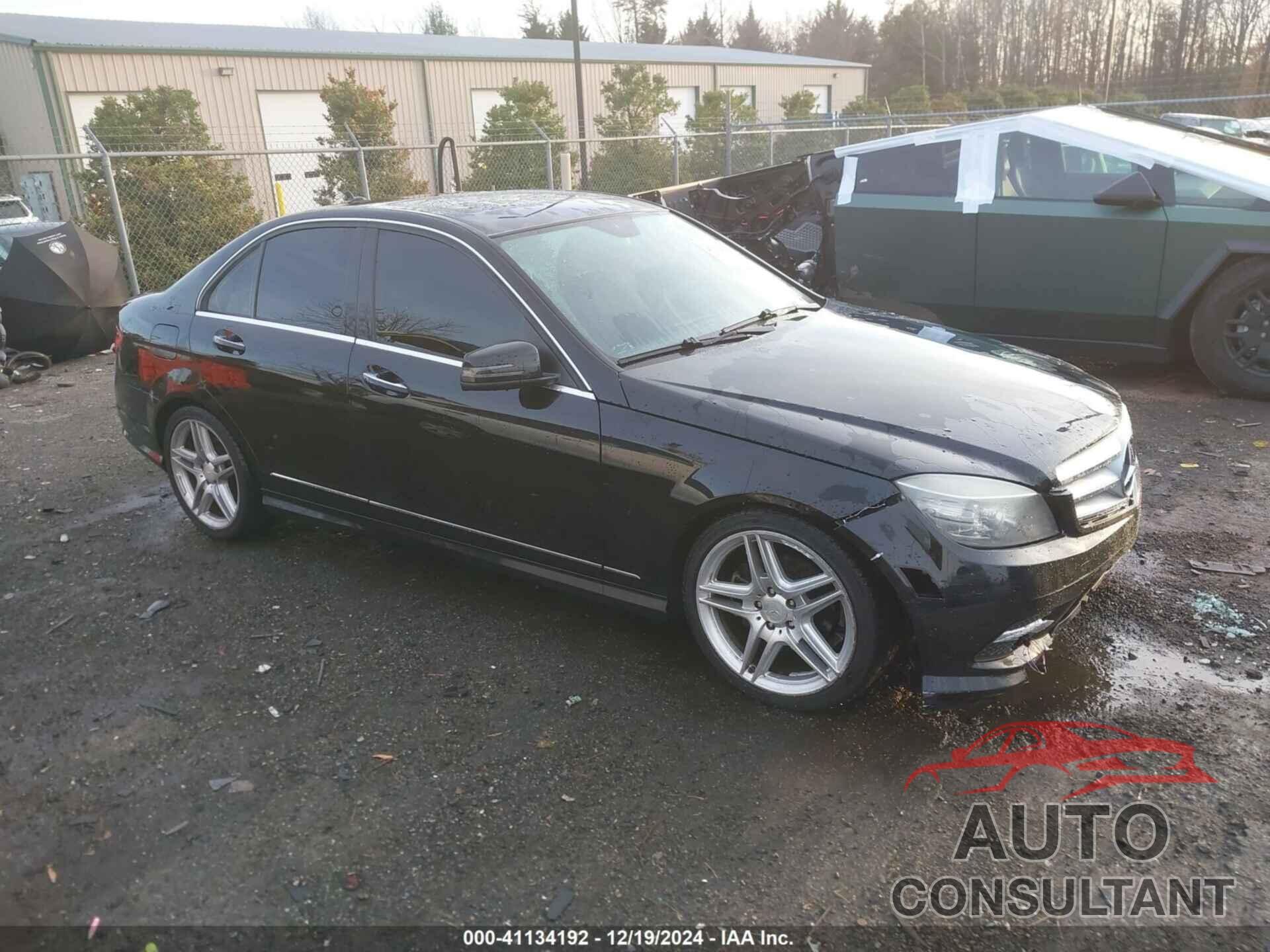 MERCEDES-BENZ C-CLASS 2010 - WDDGF8BB9AF451104
