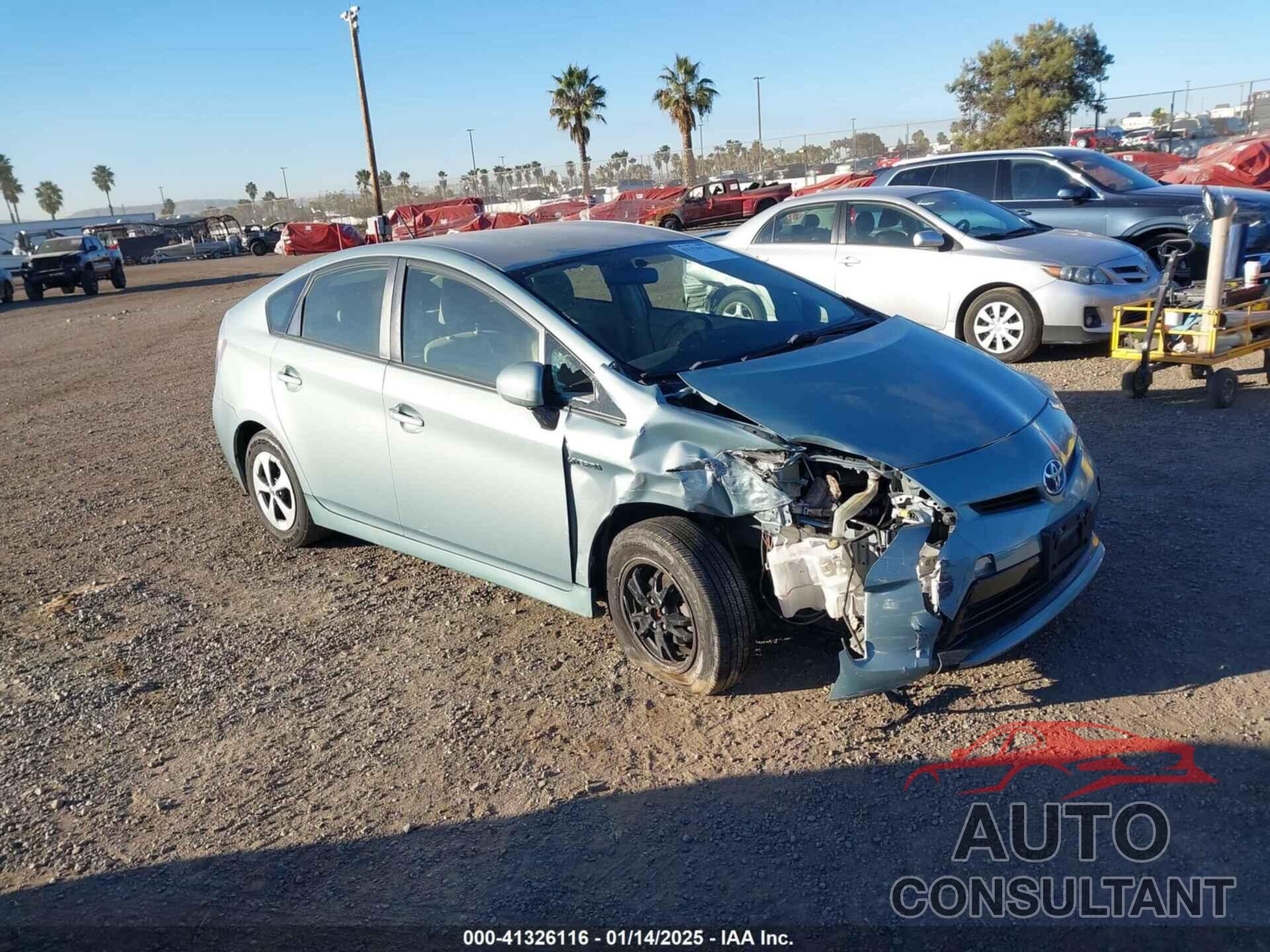 TOYOTA PRIUS 2015 - JTDKN3DUXF1862640