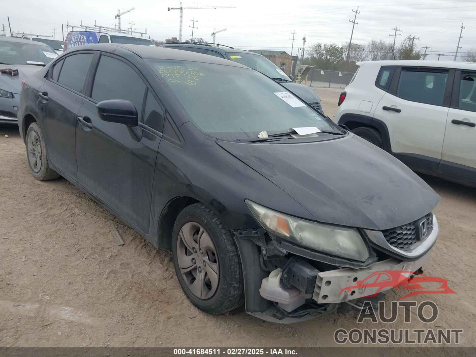 HONDA CIVIC 2014 - 19XFB2F52EE042168
