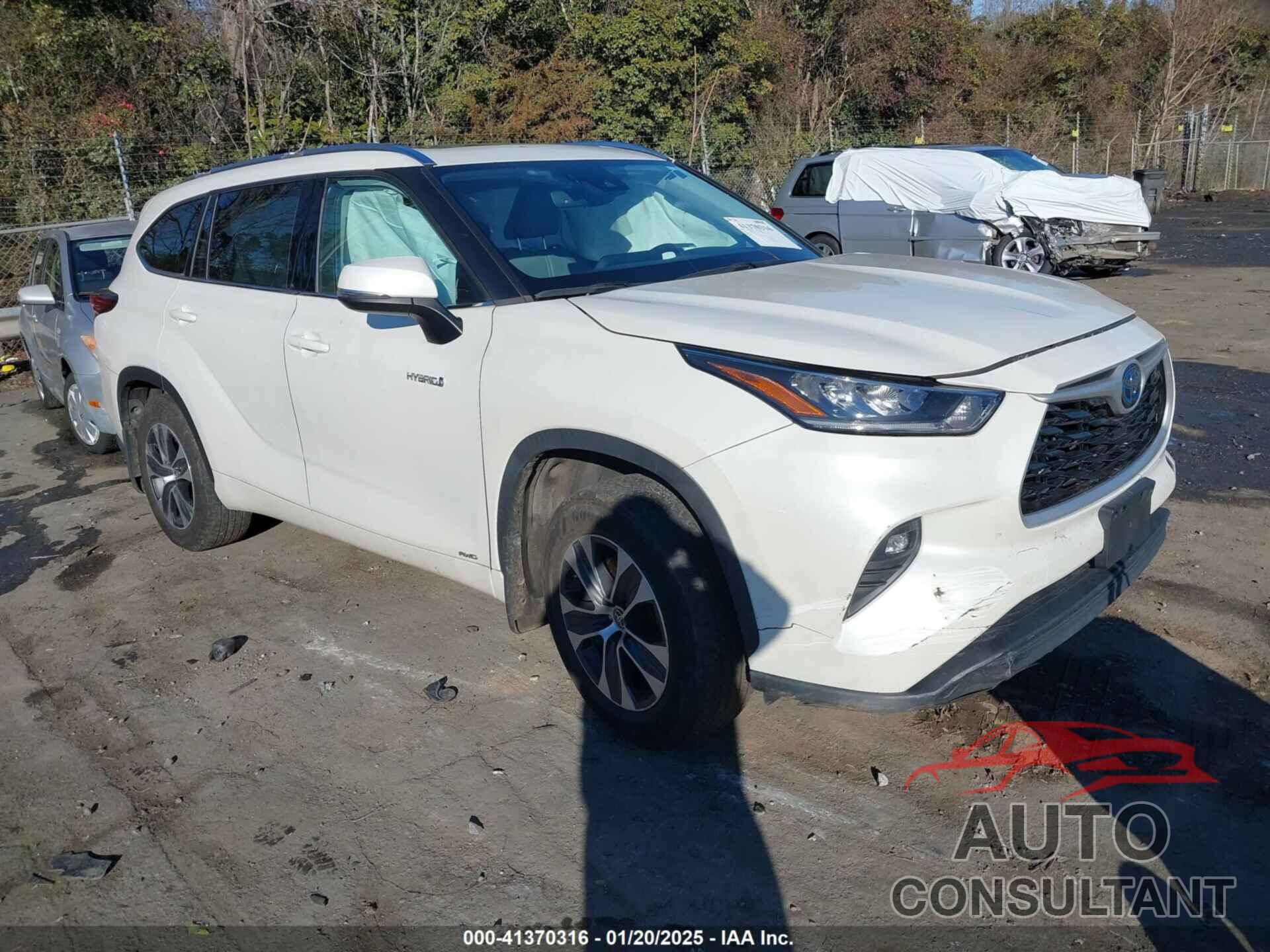 TOYOTA HIGHLANDER 2020 - 5TDHBRCH7LS509037