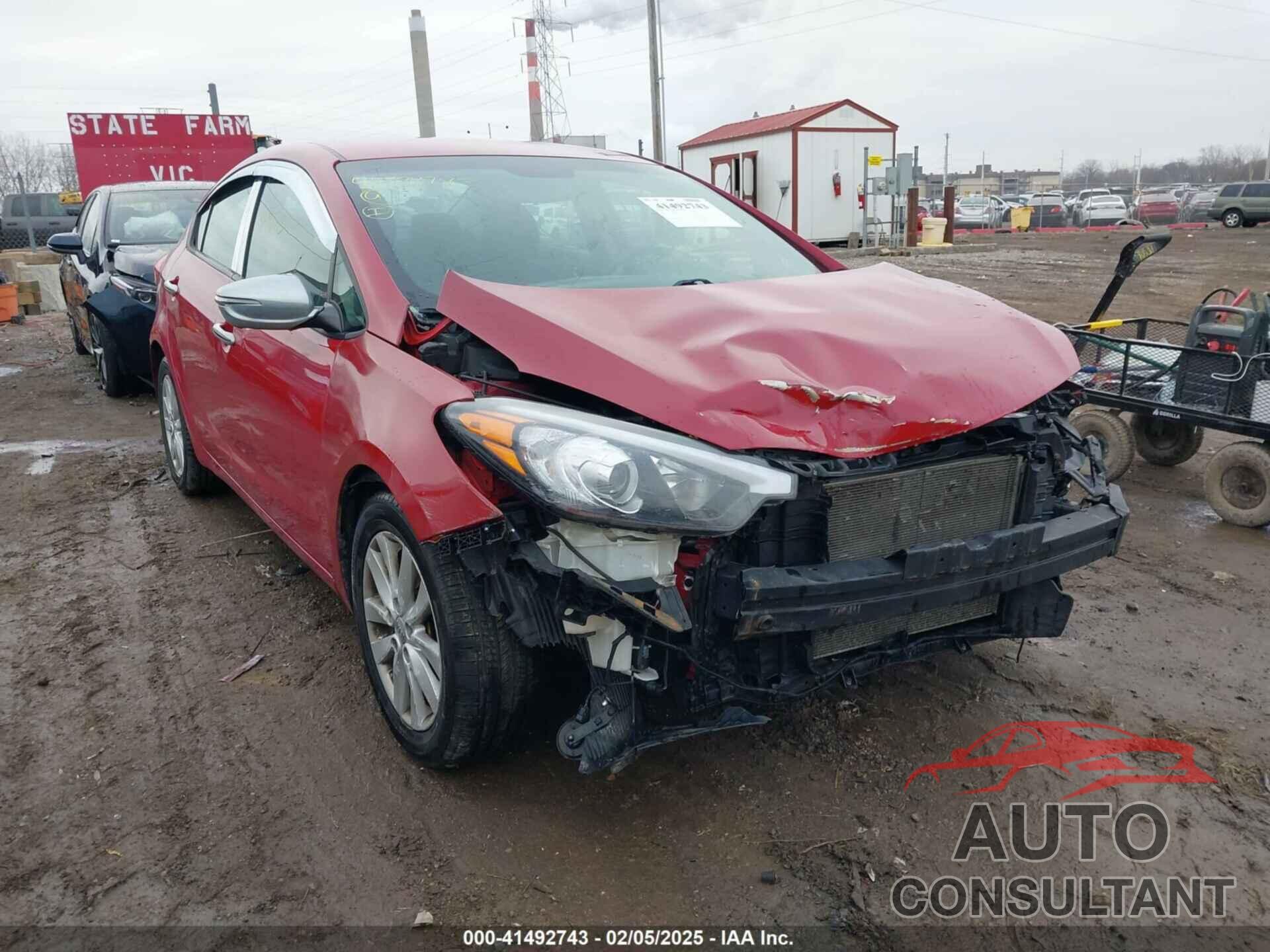 KIA FORTE 2016 - KNAFX4A67G5557885