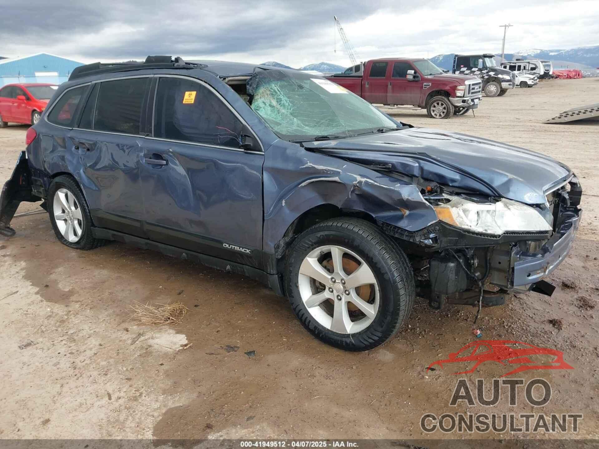 SUBARU OUTBACK 2013 - 4S4BRCPC8D3223855
