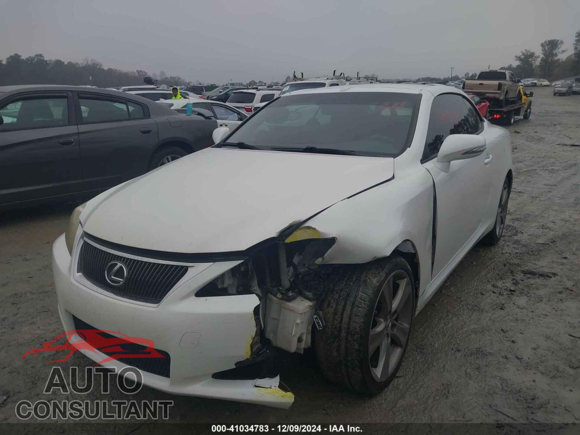 LEXUS IS 250C 2012 - JTHFF2C2XC2523146