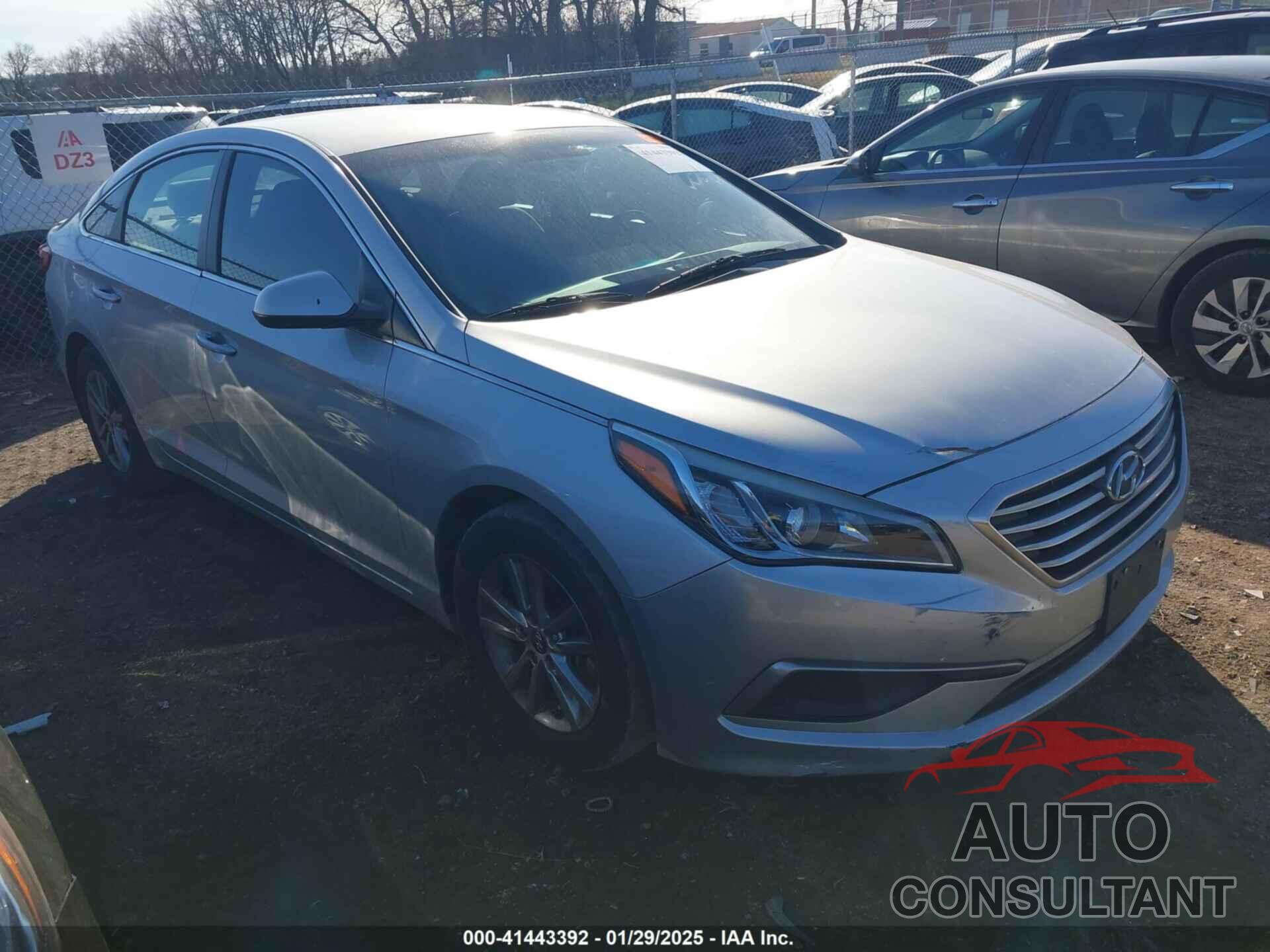 HYUNDAI SONATA 2017 - 5NPE24AF4HH491262