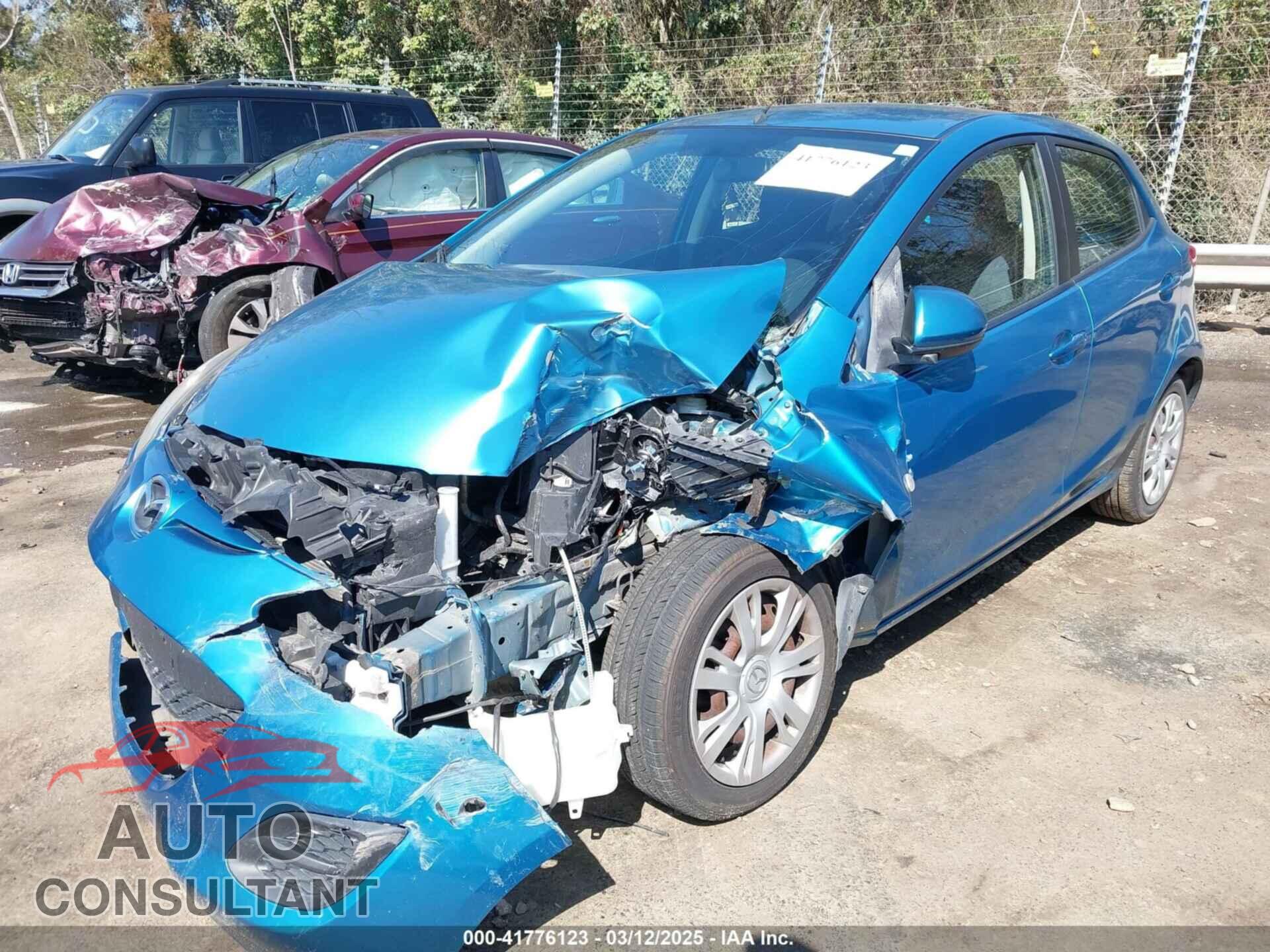 MAZDA MAZDA2 2012 - JM1DE1KY4C0144179