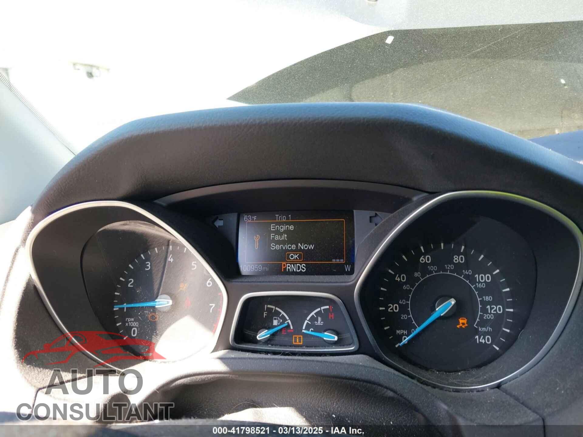 FORD FOCUS 2016 - 1FADP3F2XGL282444