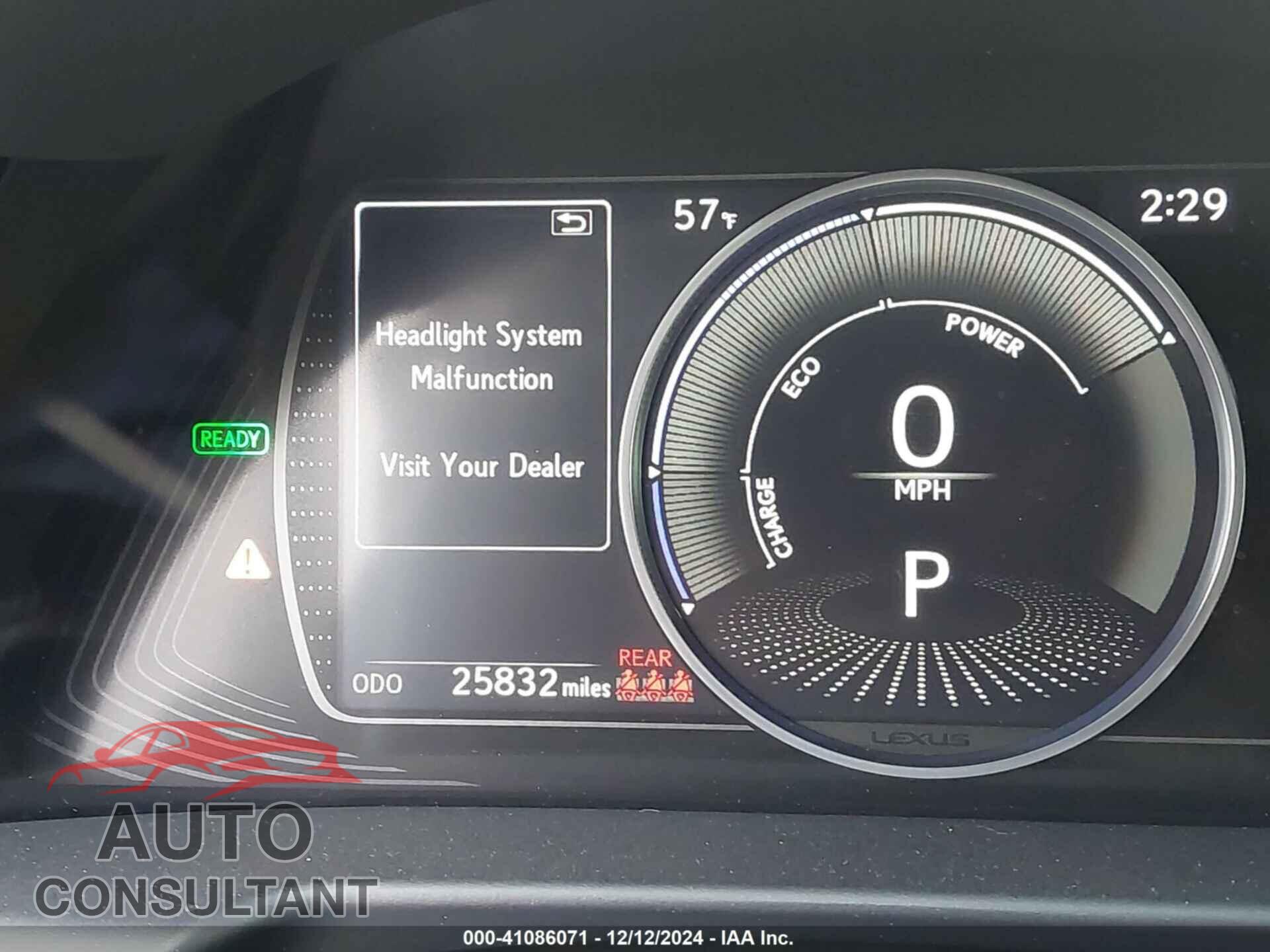 LEXUS ES 300H 2022 - 58ADA1C10NU025462
