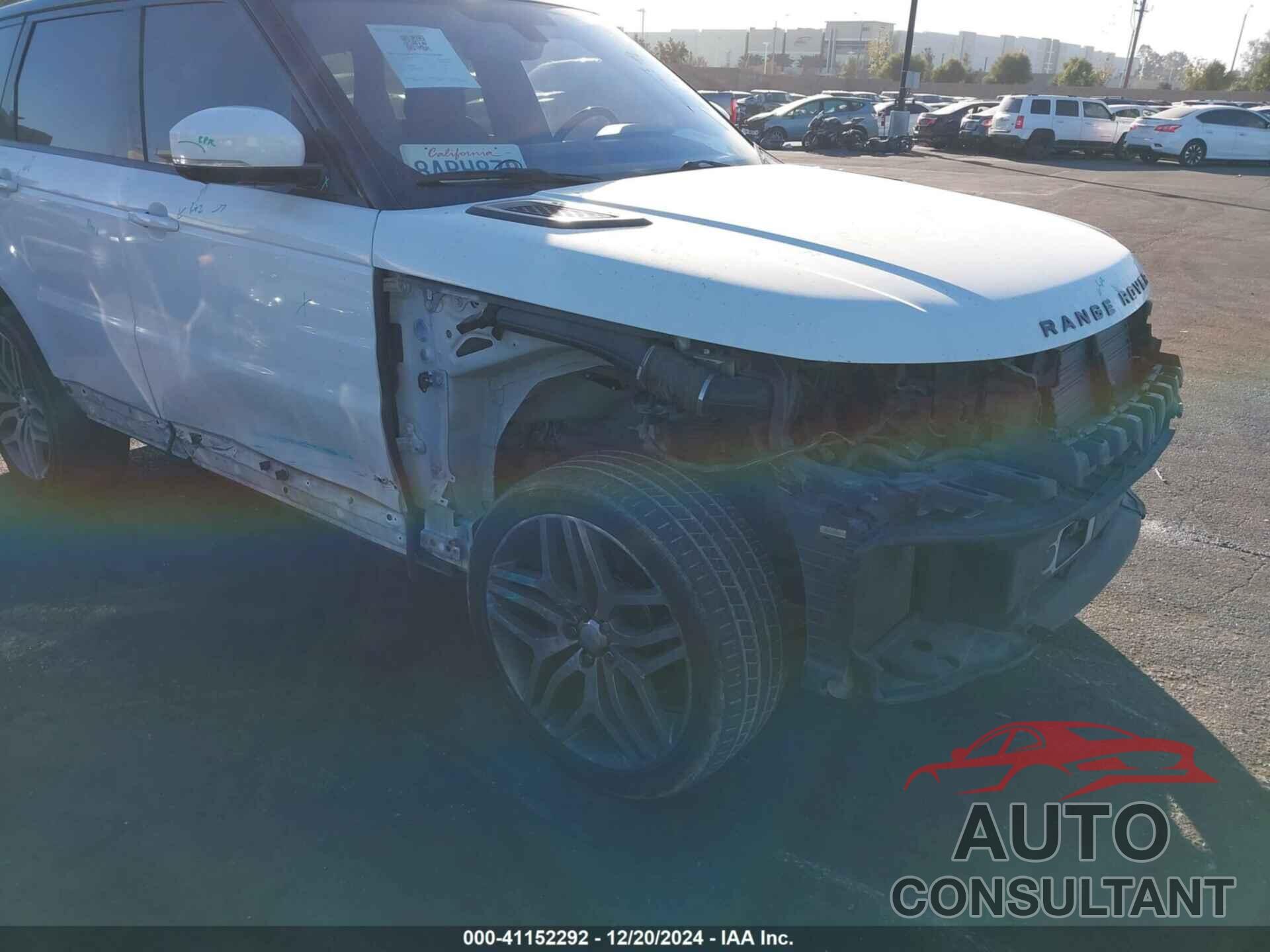 LAND ROVER RANGE ROVER SPORT 2016 - SALWG2VF8GA555533